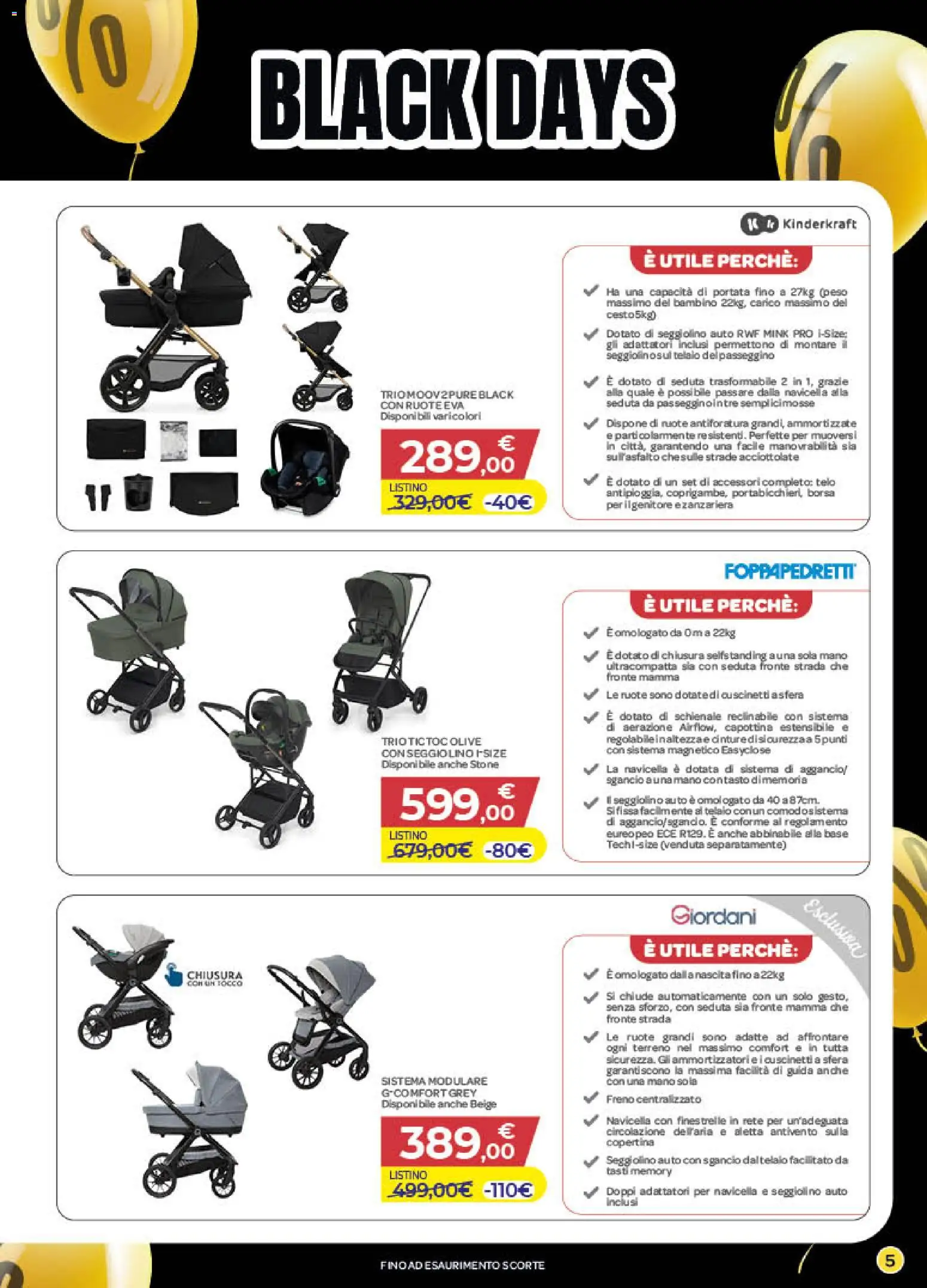 Volantino Bimbo store del 20.11.2025 | Pagina: 5 | Prodotti: Tè, Zanzariera, Passeggino, Seggiolino