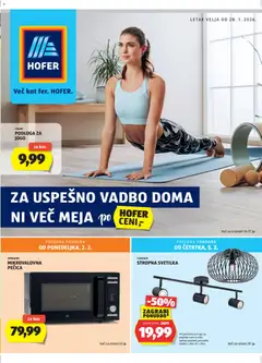Hofer katalog akcije – veljaven od 28.01.2026