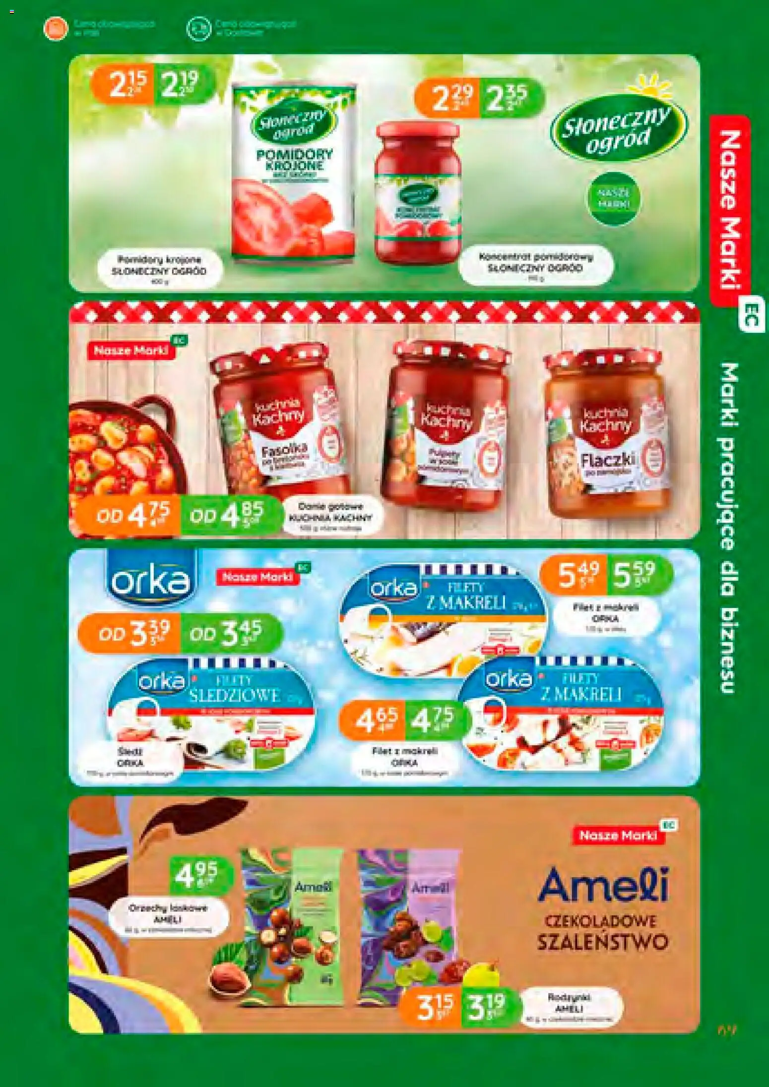 Eurocash Gazetka od 08.01.2026 | Strona: 69 | Produkty: Koncentrat pomidorowy, Pomidory