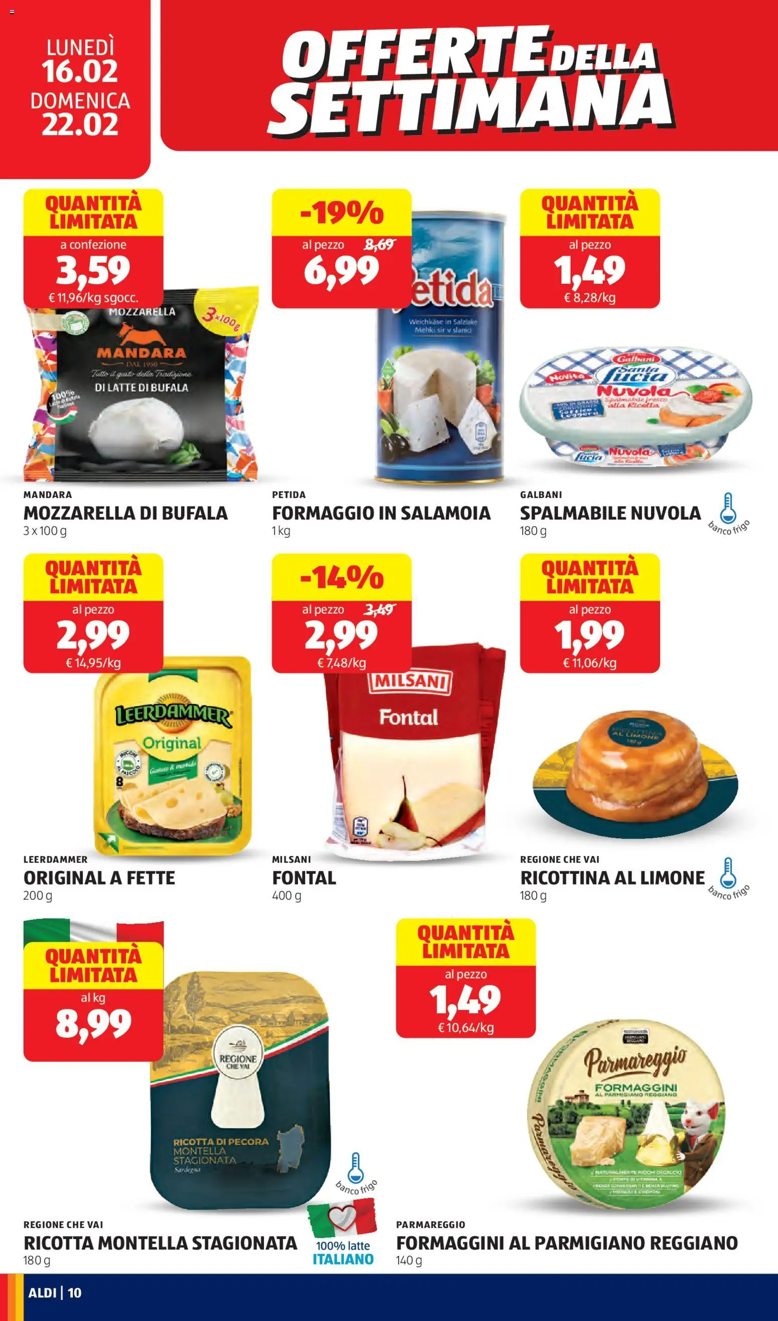 Volantino Aldi del 16.02.2026 | Pagina: 10