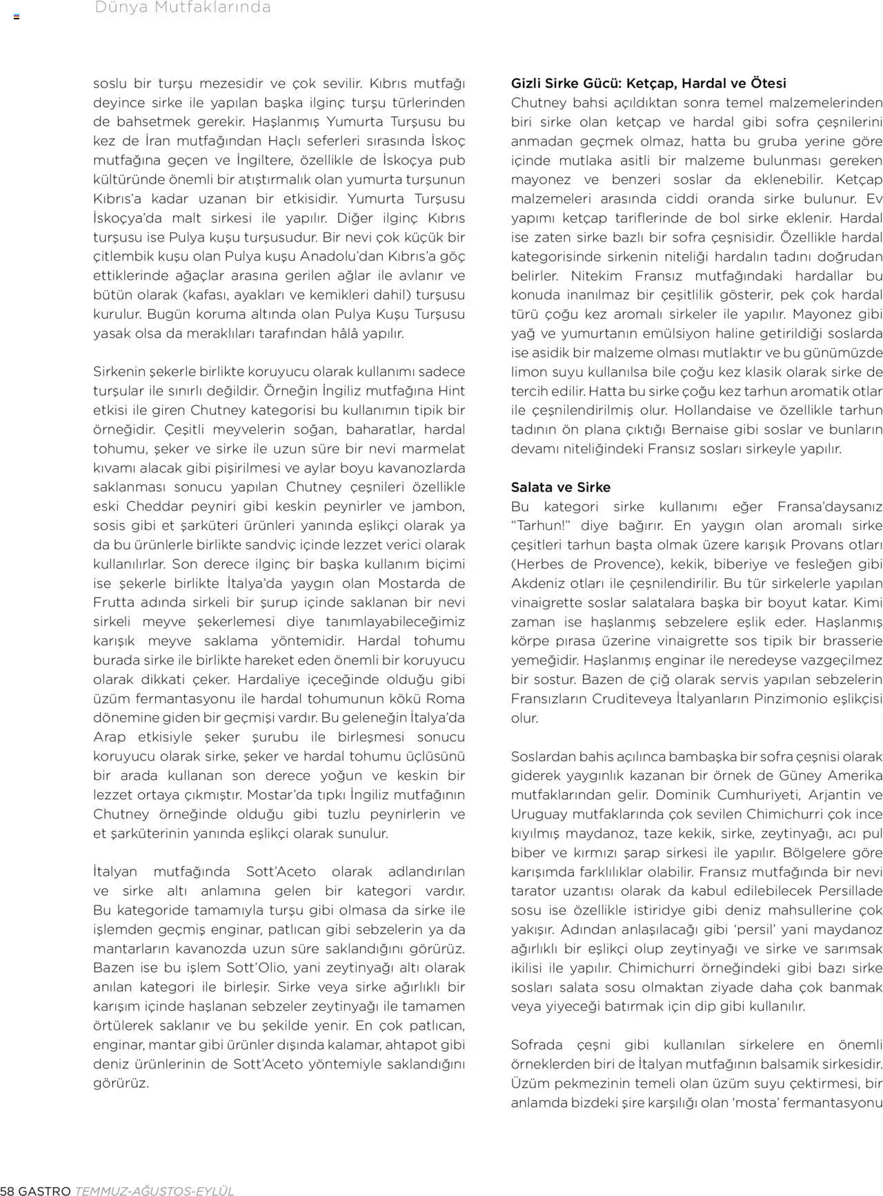 Metro Katalog Gastro Temmuz - Ağustos - Eylül 2025 - 01.07.2025 tarihinden itibaren geçerlidir | Sayfa: 58 | Ürünler: Atıştırmalık, Salata, Limon, Ahtapot