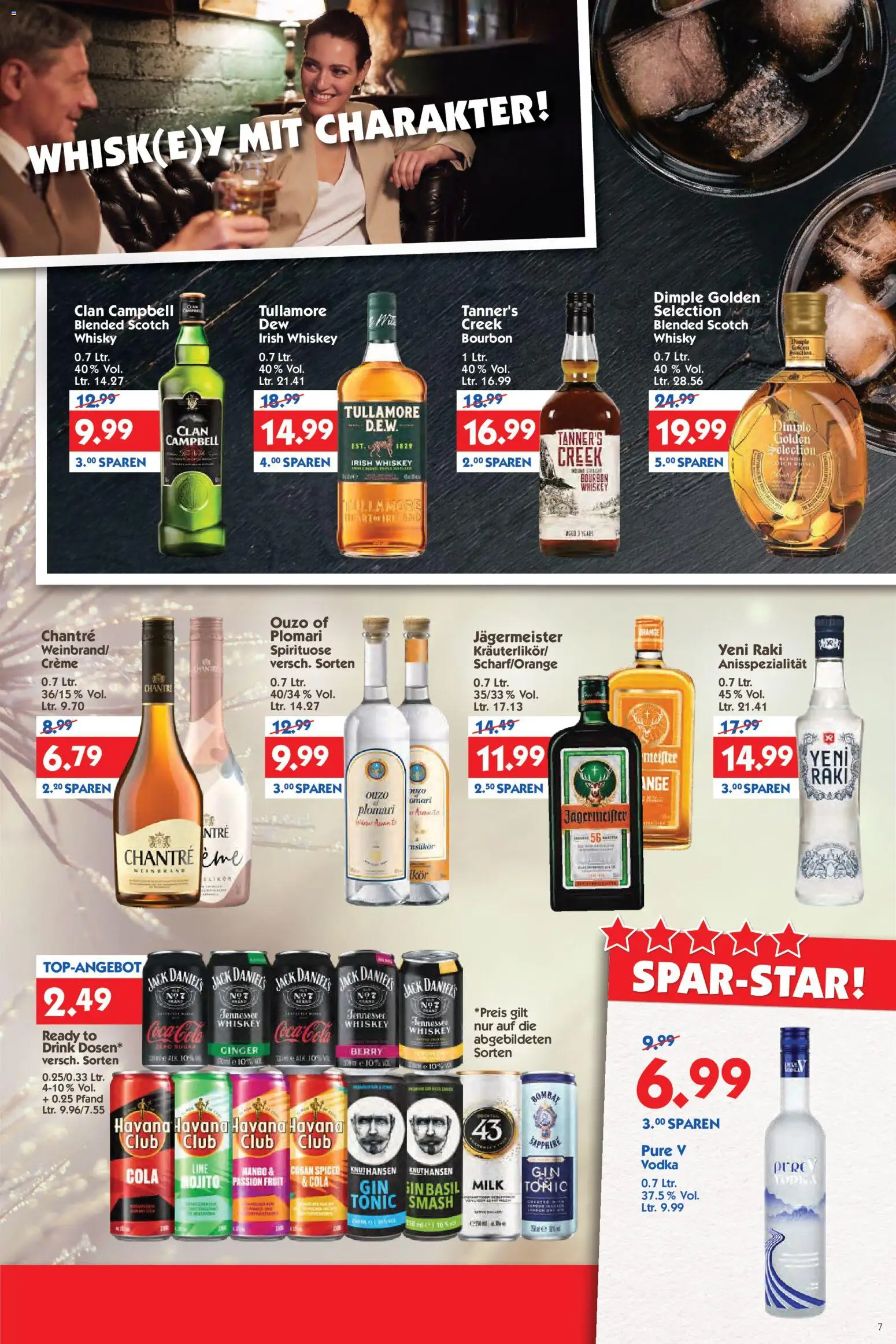 HOL’AB! Prospekt 	 – gültig ab 23.02.2026 | Seite: 7 | Produkte: Havana club, Ouzo, Jack Daniel's, Jägermeister
