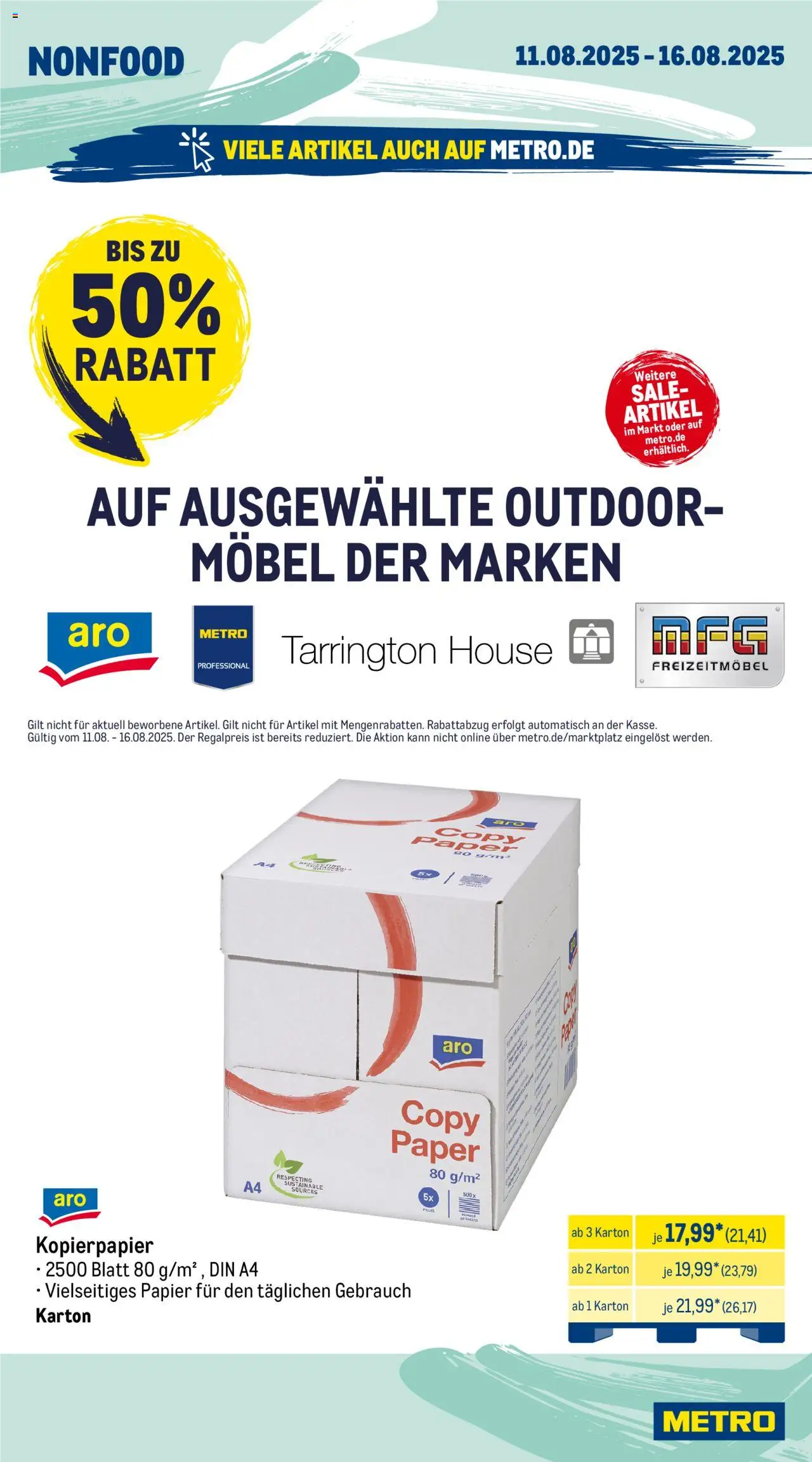 Metro Wochen-Angebote Gastro - gültig ab dem 11.08.2025 | Seite: 20