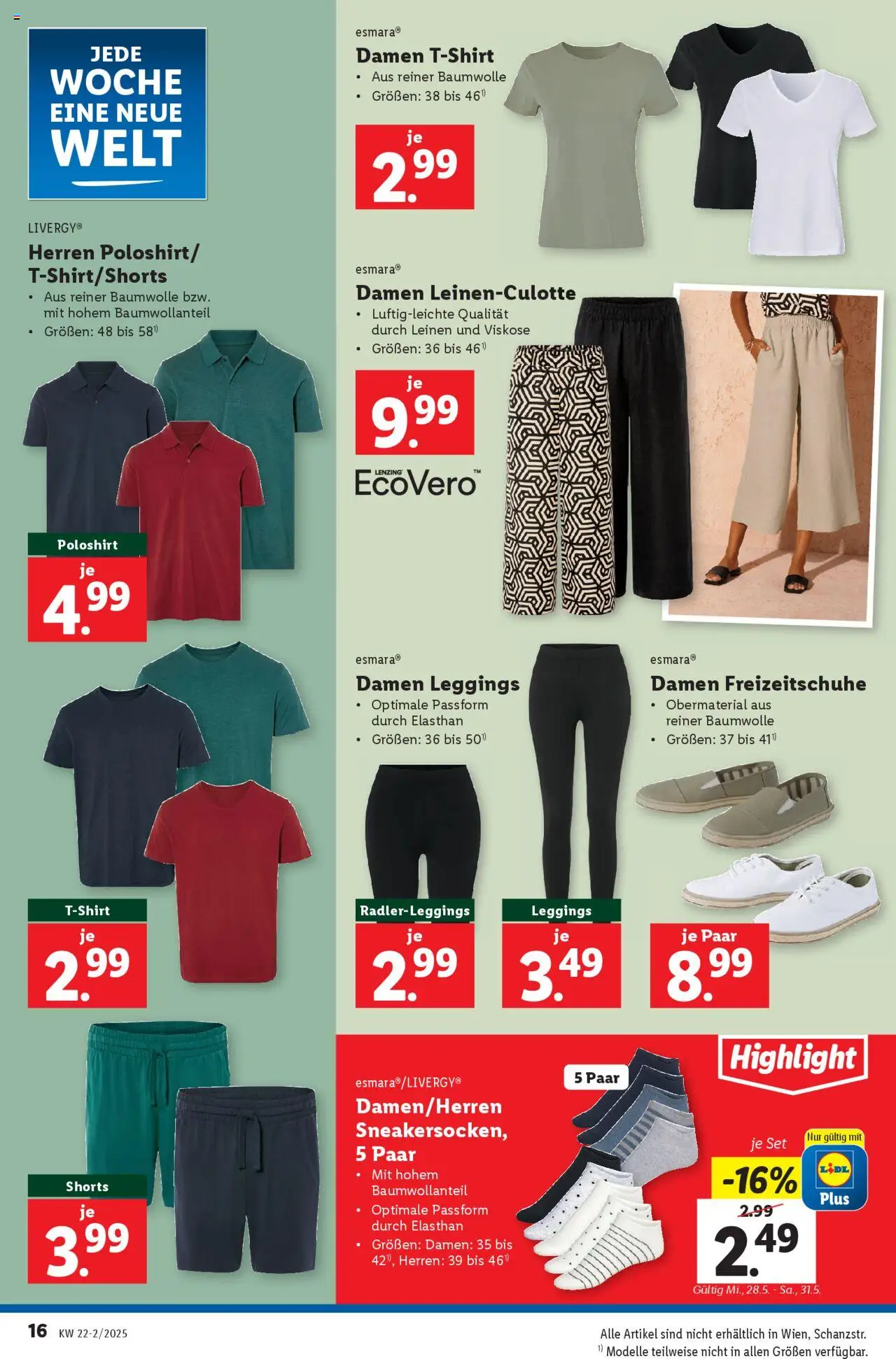Lidl - Flugblatt gültig ab 28.05.2025 | Seite: 18 | Produkte: Leggings