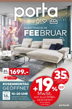 Porta! Prospekt Bergheim-Zieverich ab 08.02.2026 gültig