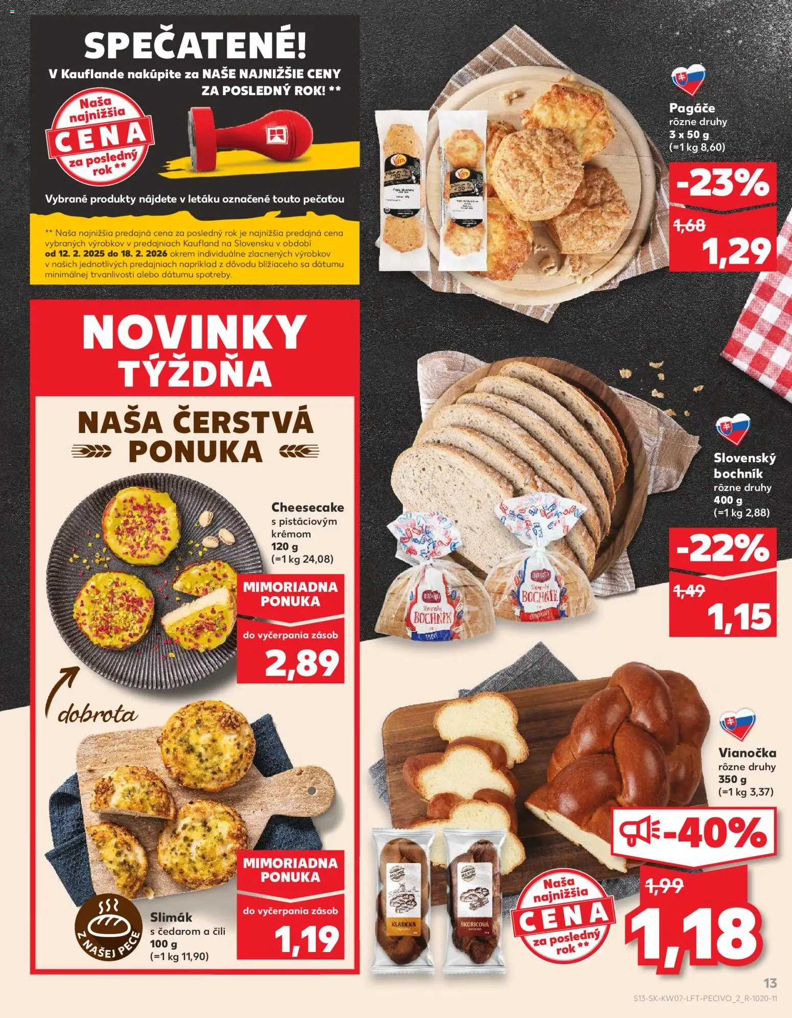 Nové Kaufland akcie – leták je platný od 12.02.2026 | Strana: 13