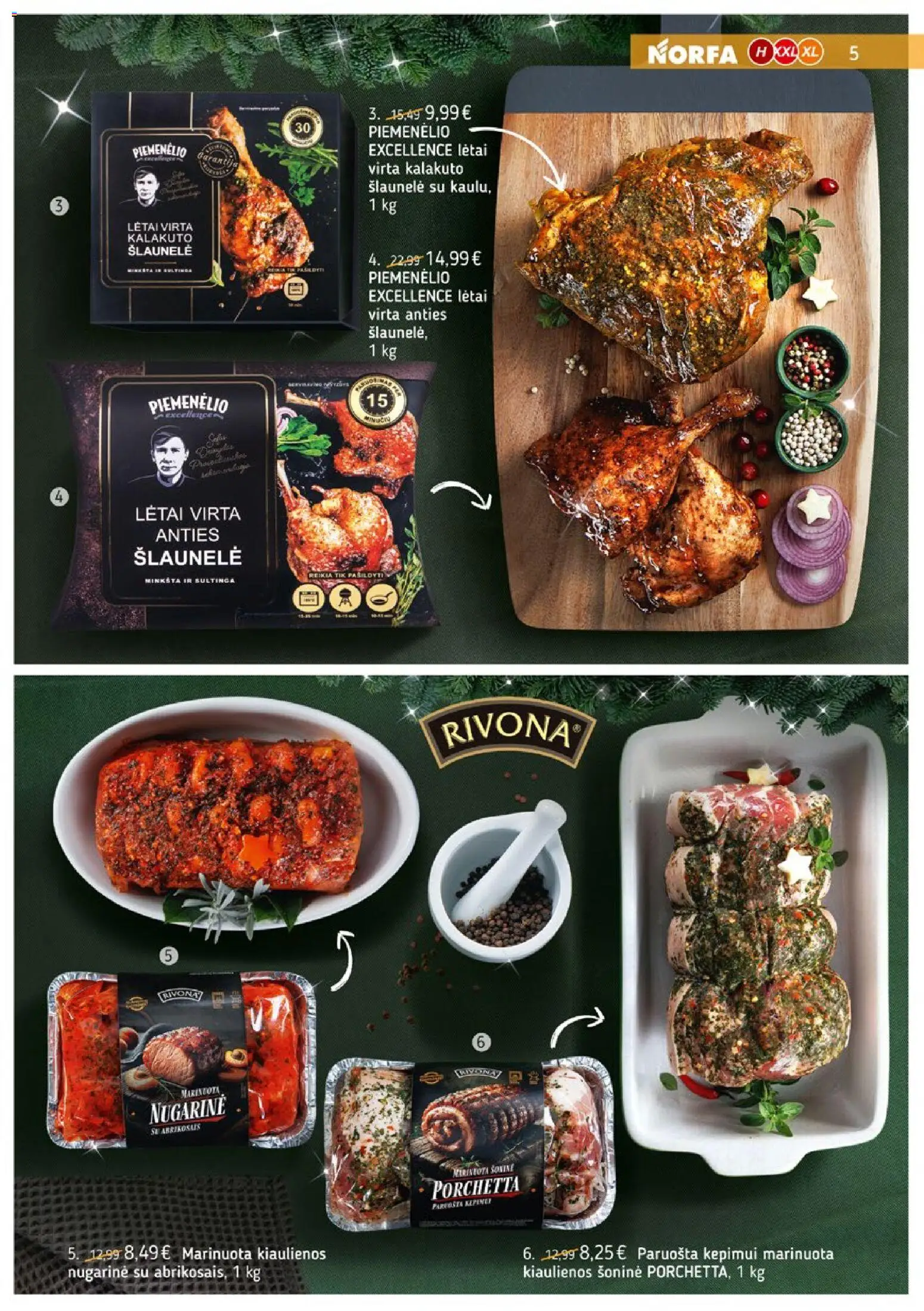 NORFA akcijos nuo 09.12.2025 | Puslapis: 5 | Prekių: Kiaulienos