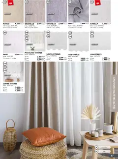 Diego Katalógus - amely érvényes a következő dátumtól: 02.10.2025 | Oldal: 87 | Termékek: Fényáteresztő függöny, Függöny