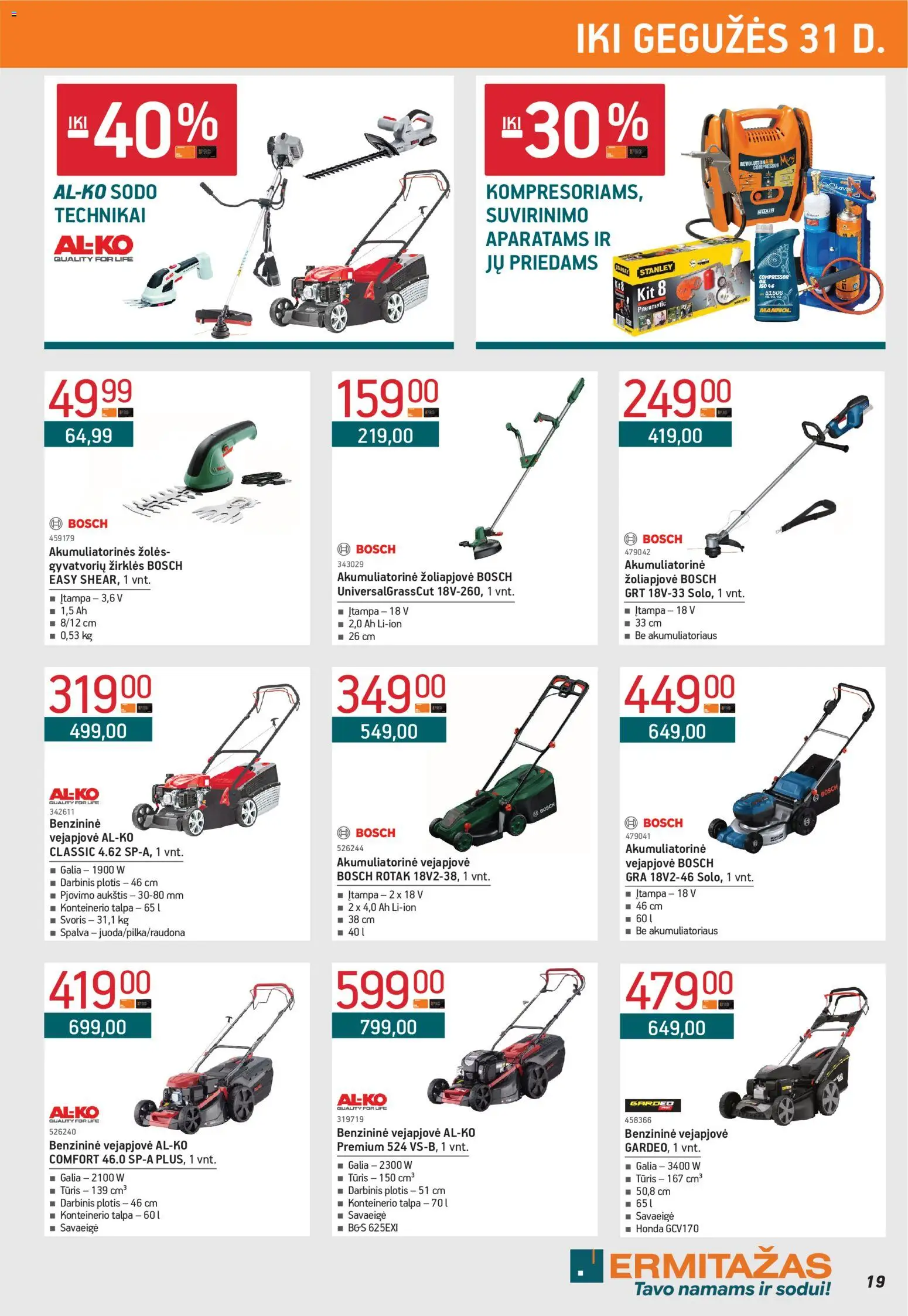 ERMITAŽAS akcijos nuo 04.05.2026 | Puslapis: 19