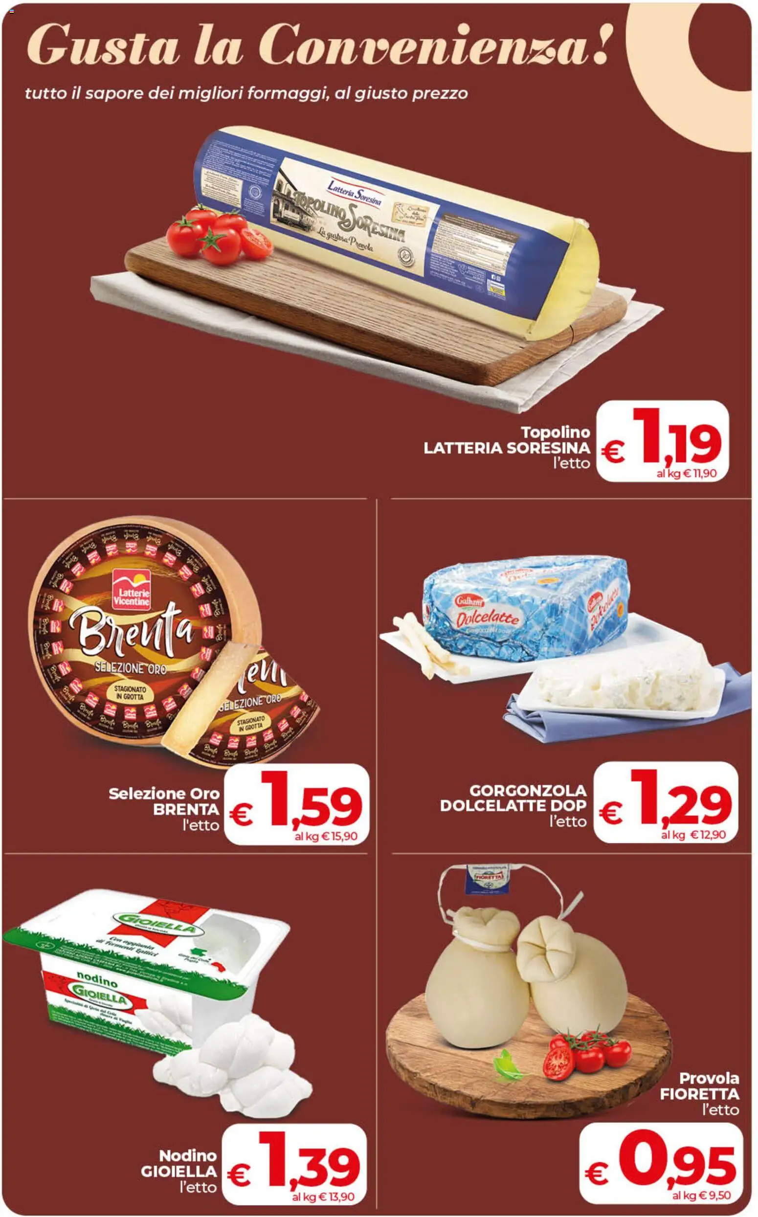 Volantino COOP del 17.03.2026 | Pagina: 14 | Prodotti: Provola, Gorgonzola