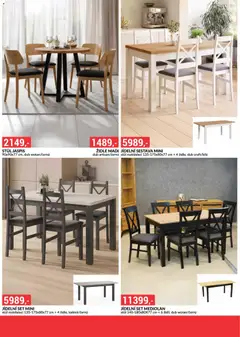 Náhled letáku BAUMAX leták - Objevte svět nábytku  od 01.12.2025 | Strana: 8 | Produkty: Jídelní set, Stůl, Židle