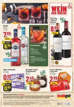 Trinkgut Prospekt ab 15.12.2025 gültig | Seite: 18 | Produkte: Schokolade, Wein, Gin, Mon cheri