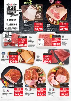 Náhled letáku Vepřové koleno, přední z plece, cena za 1 kg od 22.10.2025 | Strana: 10