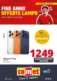 Anteprima del volantino Volantino Comet	 valido a partire dal 27.12.2025 | Pagina: 2 | Prodotti: Iphone, Smartphone