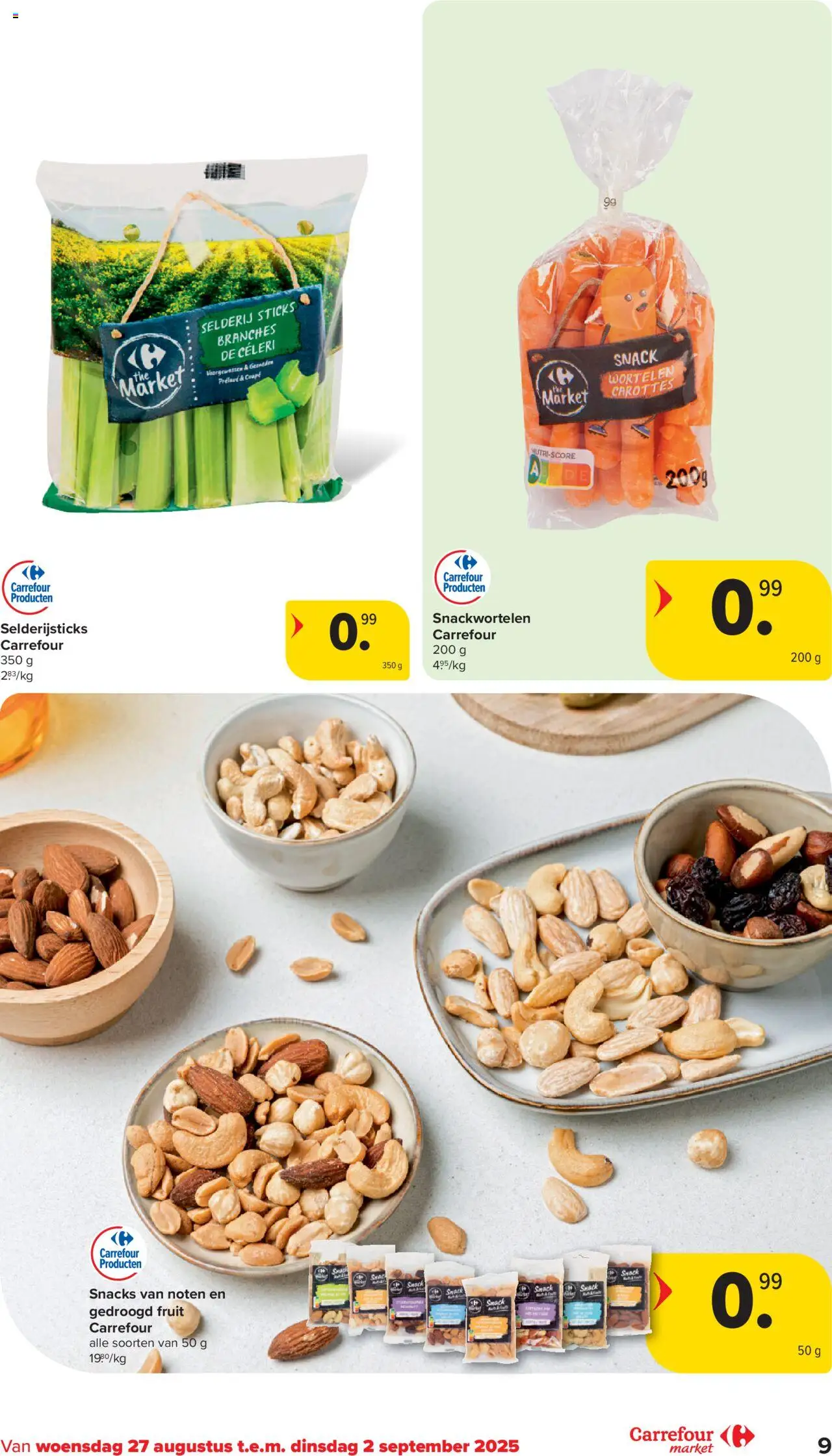  | Pagina: 9 | Producten: Noten, Fruit, Selderij, Snacks
