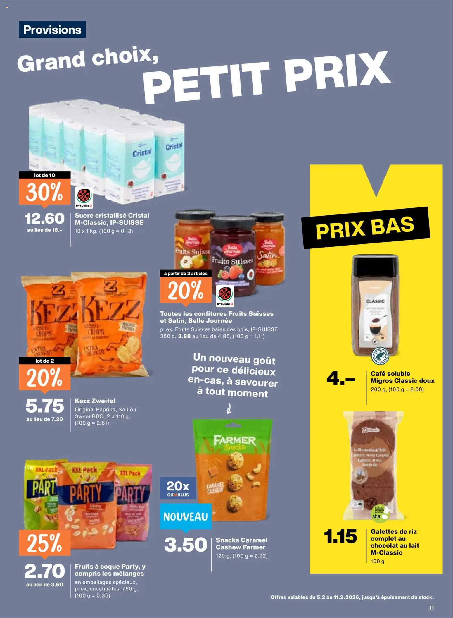 Migros Aktionen FR – gültig ab 05.02.2026 | Seite: 11