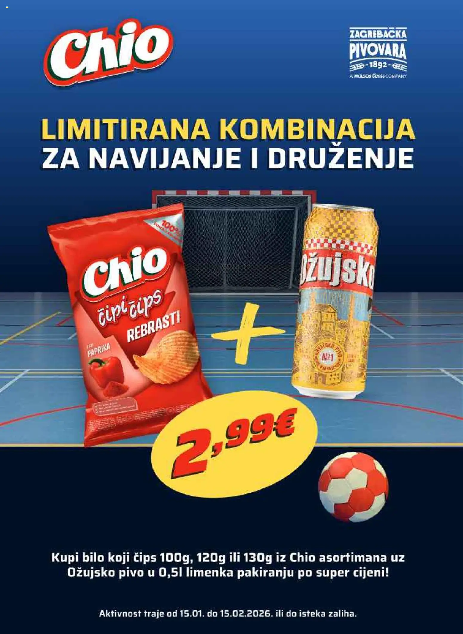 Studenac katalog | vrijedi od 14.01.2026 | Stranica: 32 | Proizvodi: Pivo, Paprika, Čips, Ožujsko
