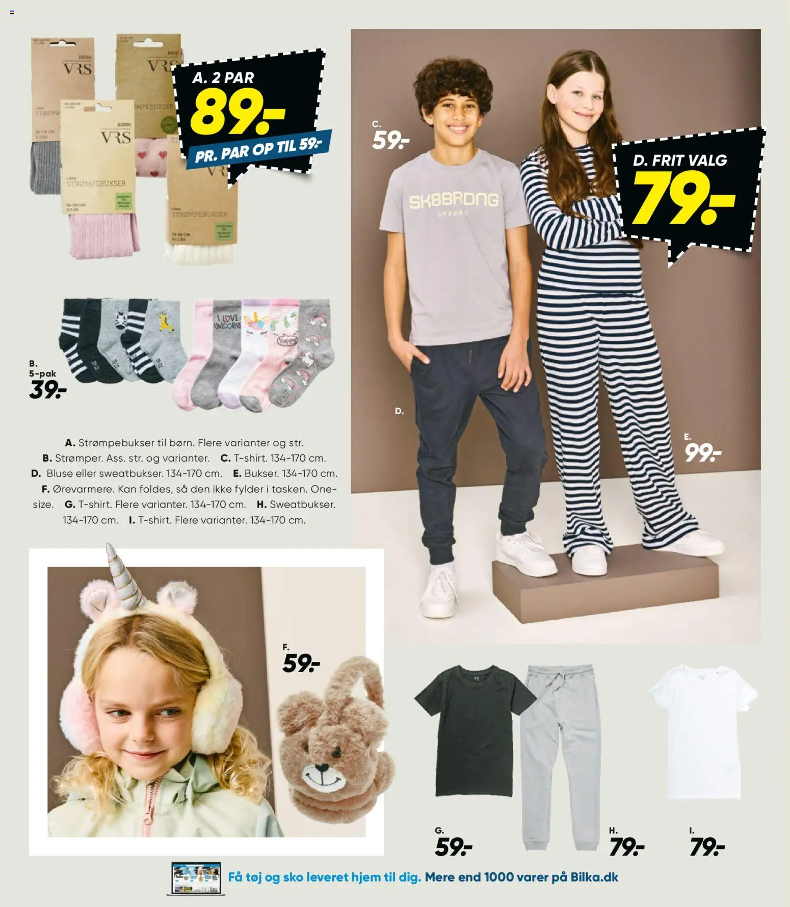 Bilka tilbudsavis – gyldig fra 23.01.2026 | Side: 33 | Produkter: Strømpebukser, Bluse, Sko, Tøj