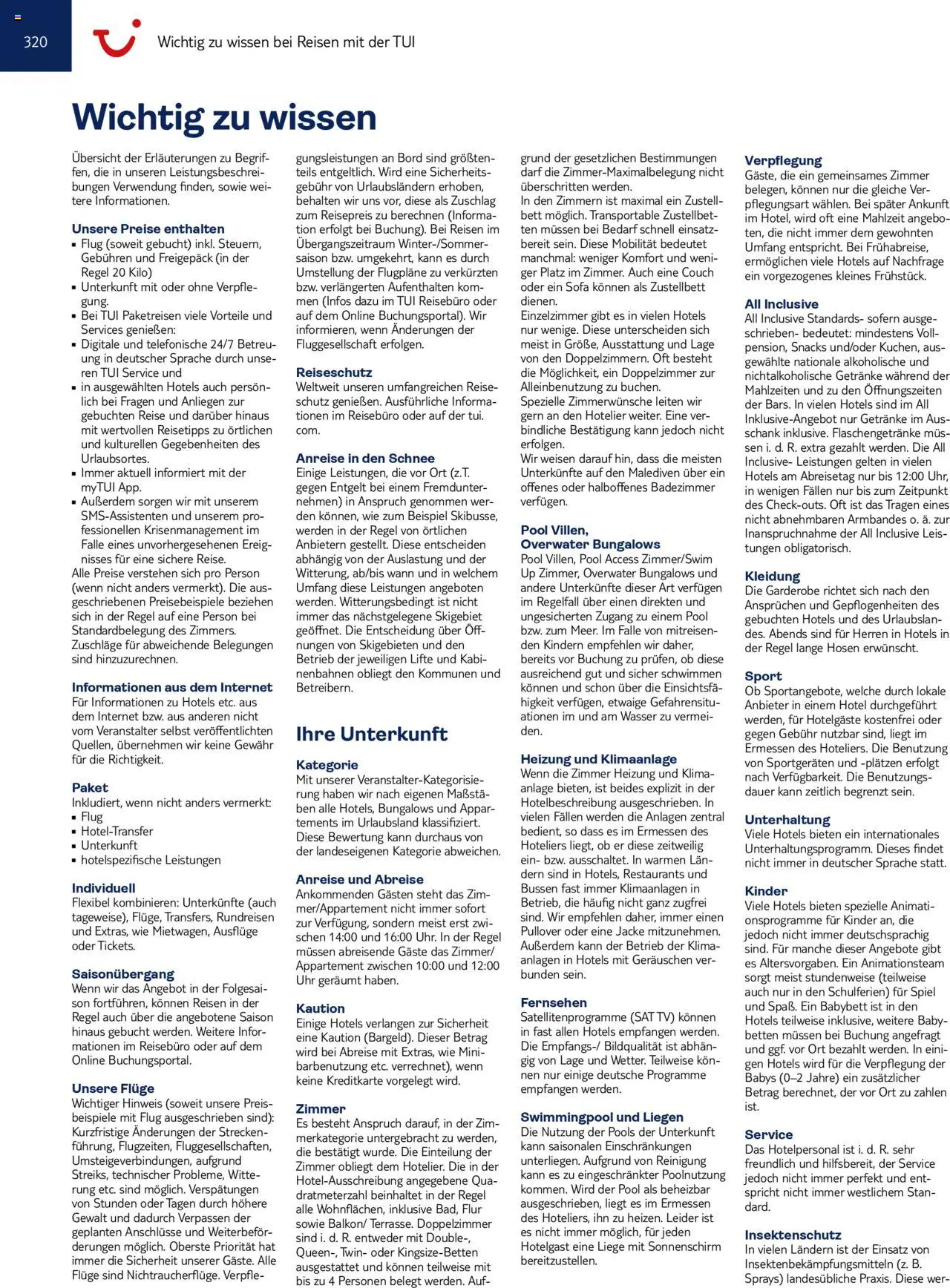 TUI Prospekt 	 – gültig ab 01.11.2024 | Seite: 320 | Produkte: Spiel, Fernsehen, Pullover, TV