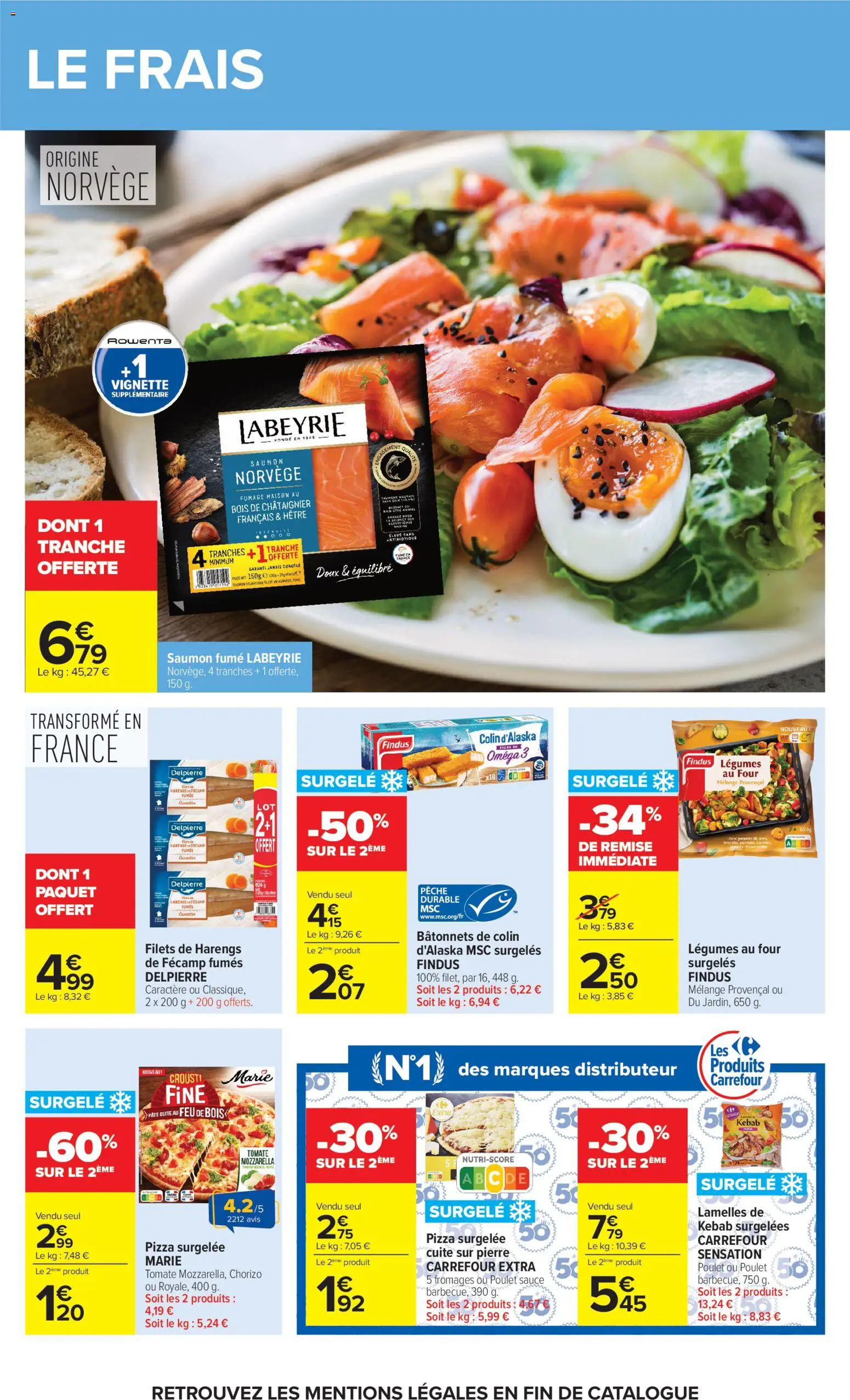 {H1} | Page: 32 | Produits: Chorizo, Four, Pizza, Saumon