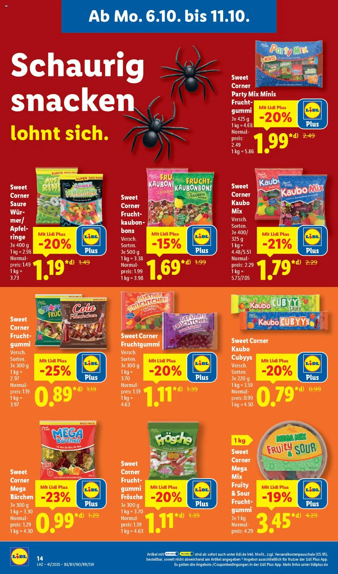 Lidl Prospekt Nagold – gültig ab 06.10.2025 | Seite: 24 | Produkte: Cola, Äpfel