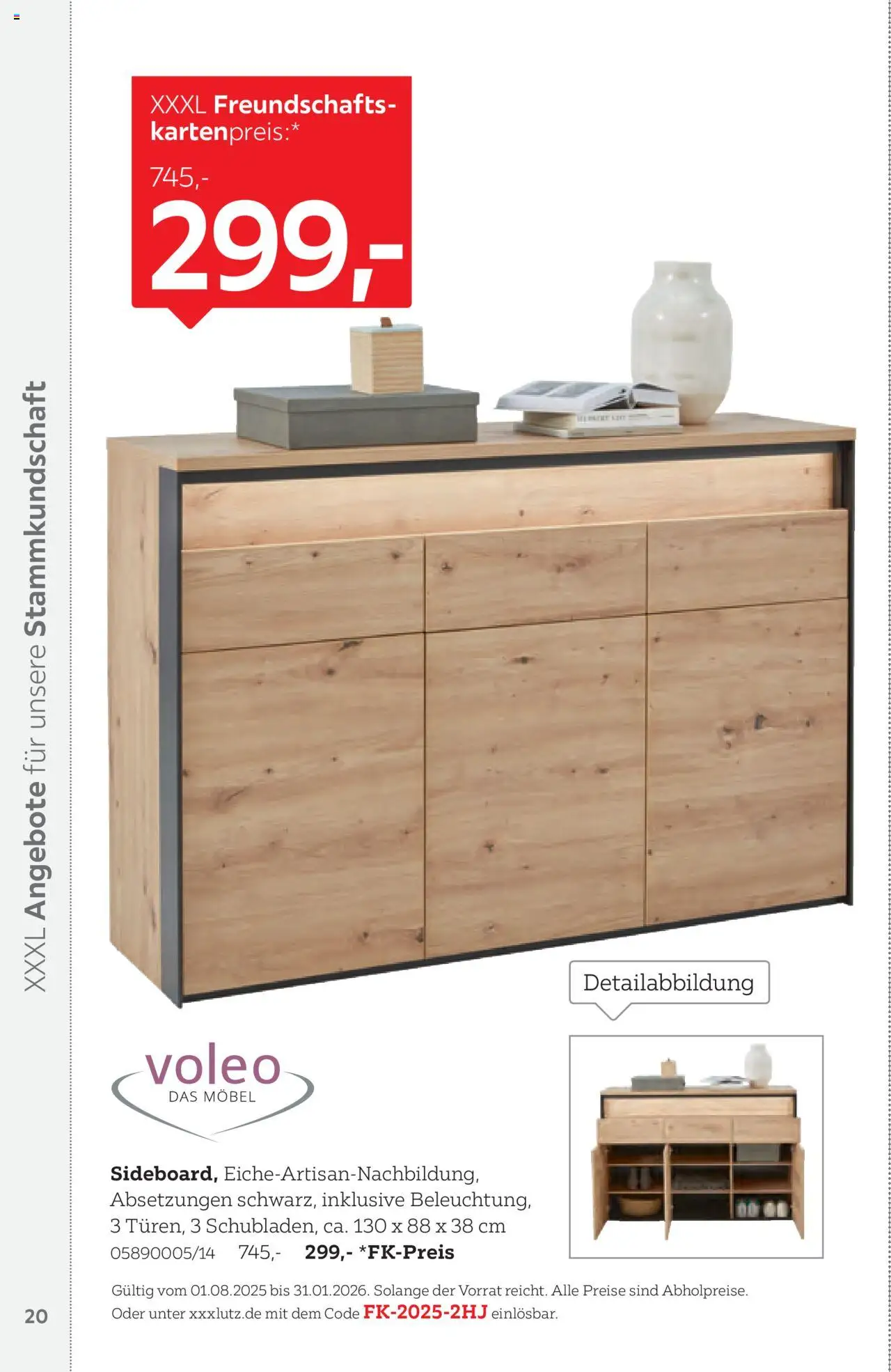 XXXL Lutz Freundschaftskartenjournal - gültig ab dem 01.08.2025 | Seite: 20