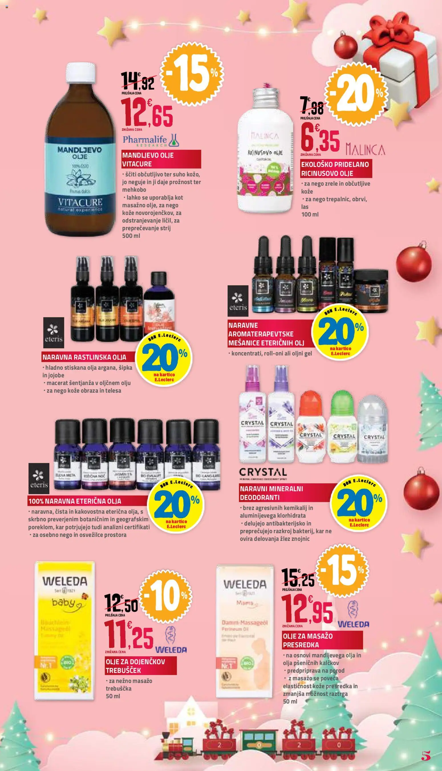 Novi E.leclerc katalog ponudbe – veljaven od 28.11.2025 | Stran: 5 | Izdelki: Olje