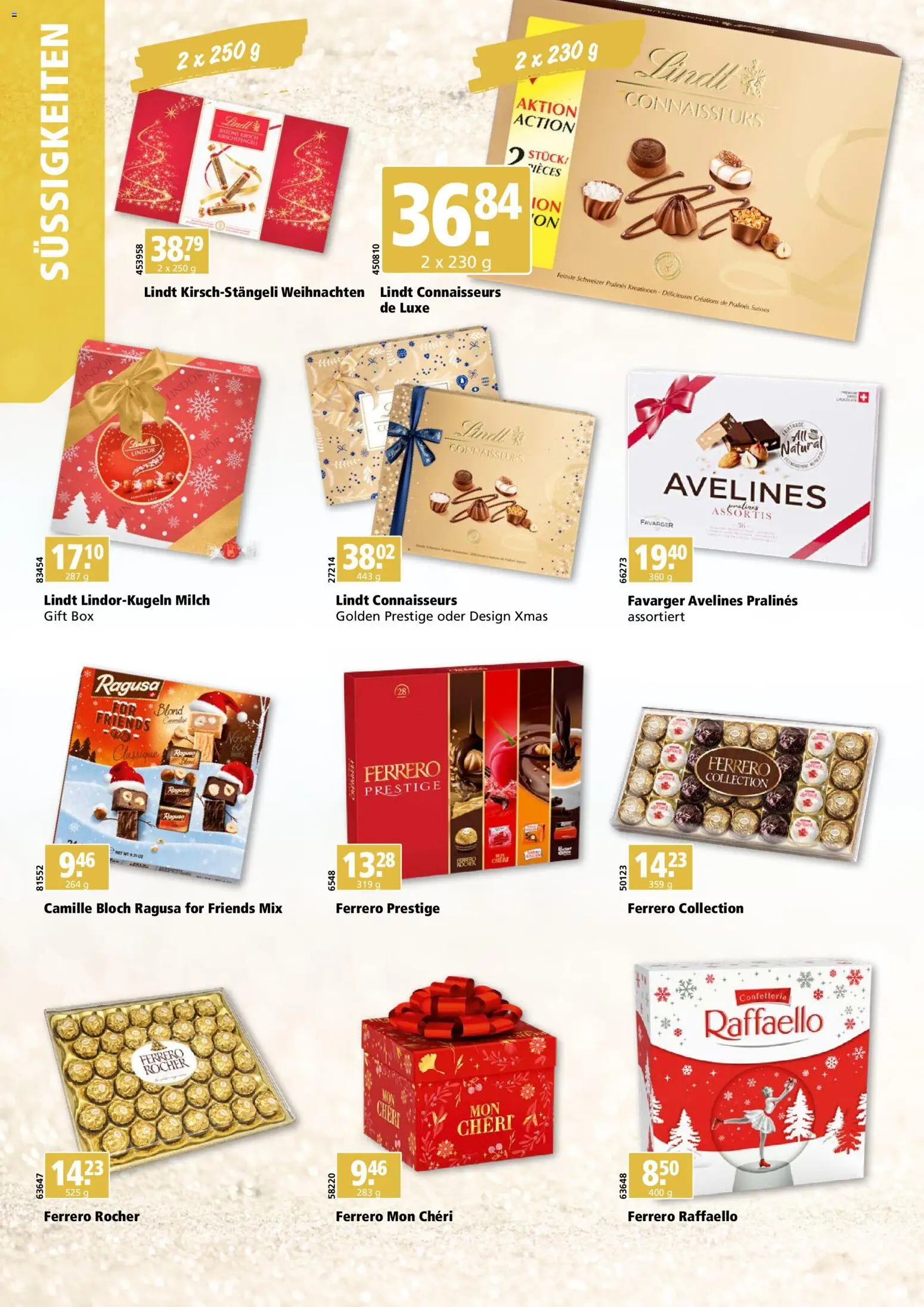 Aligro Aktionen Geschenke Chavannes, Matran, Genf, Sitten – gültig ab 03.11.2025 | Seite: 14 | Produkte: Box, Milch, Süßigkeiten, Pepsi Max