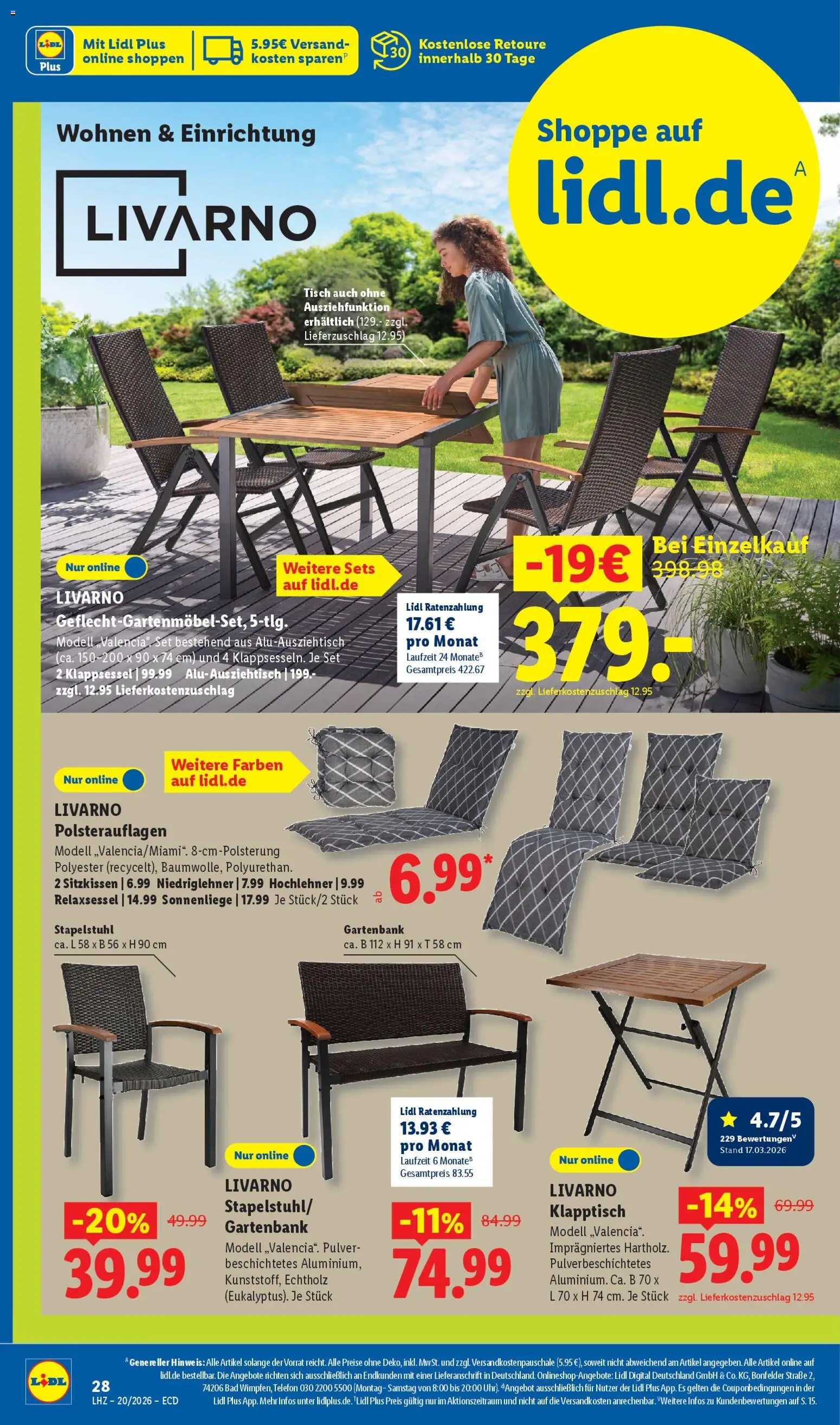 Lidl Německo leták od 11.05.2026 | Strana: 4 | Produkty: Telefon