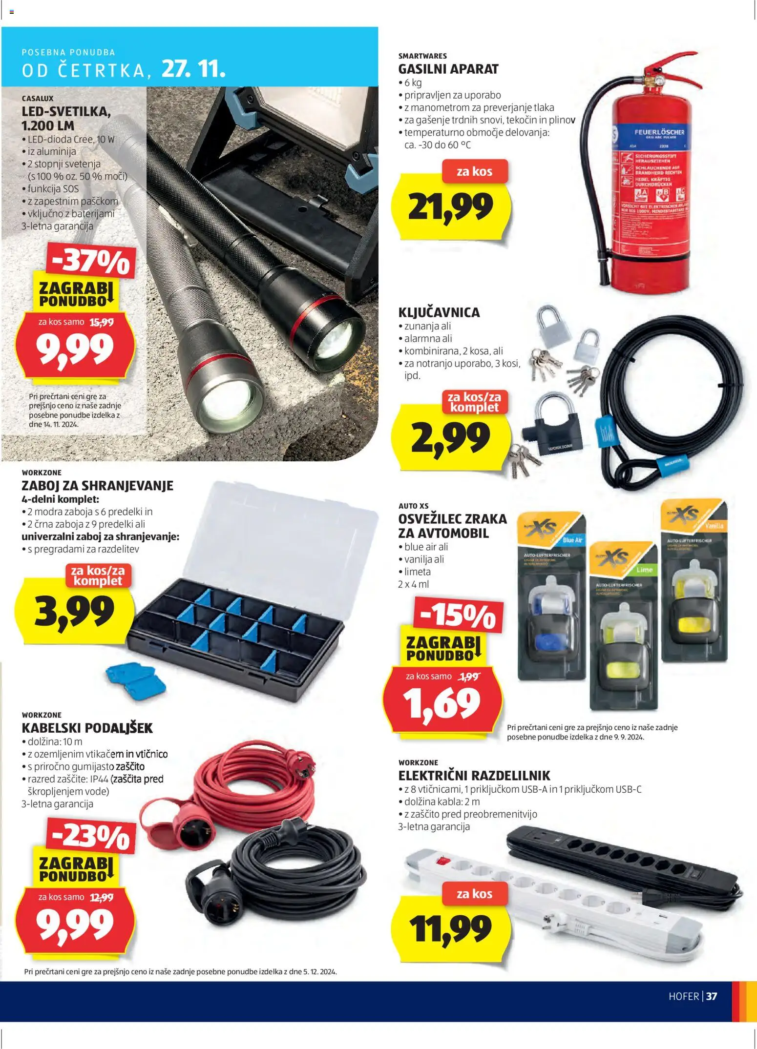 Hofer SI katalog | vrijedi od 20.11.2025 | Stranica: 37