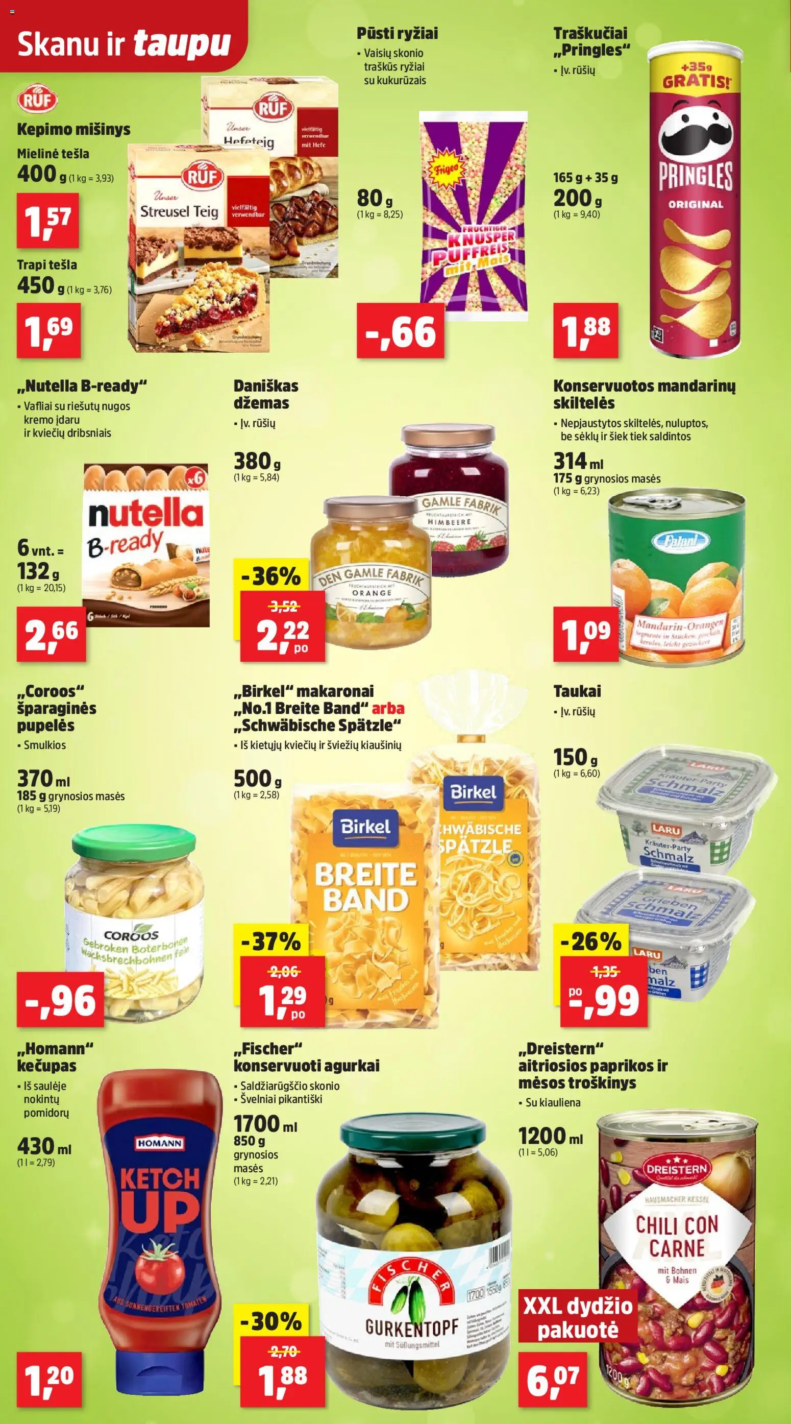 Thomas Philipps akcijos nuo 30.03.2026 | Puslapis: 14 | Prekių: Agurkai, Kiauliena, Ryžiai, Traškučiai