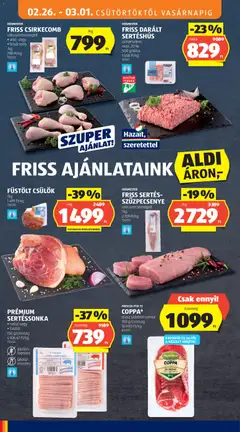 Aldi Akciós újság - amely érvényes a következő dátumtól: 26.02.2026 | Oldal: 8