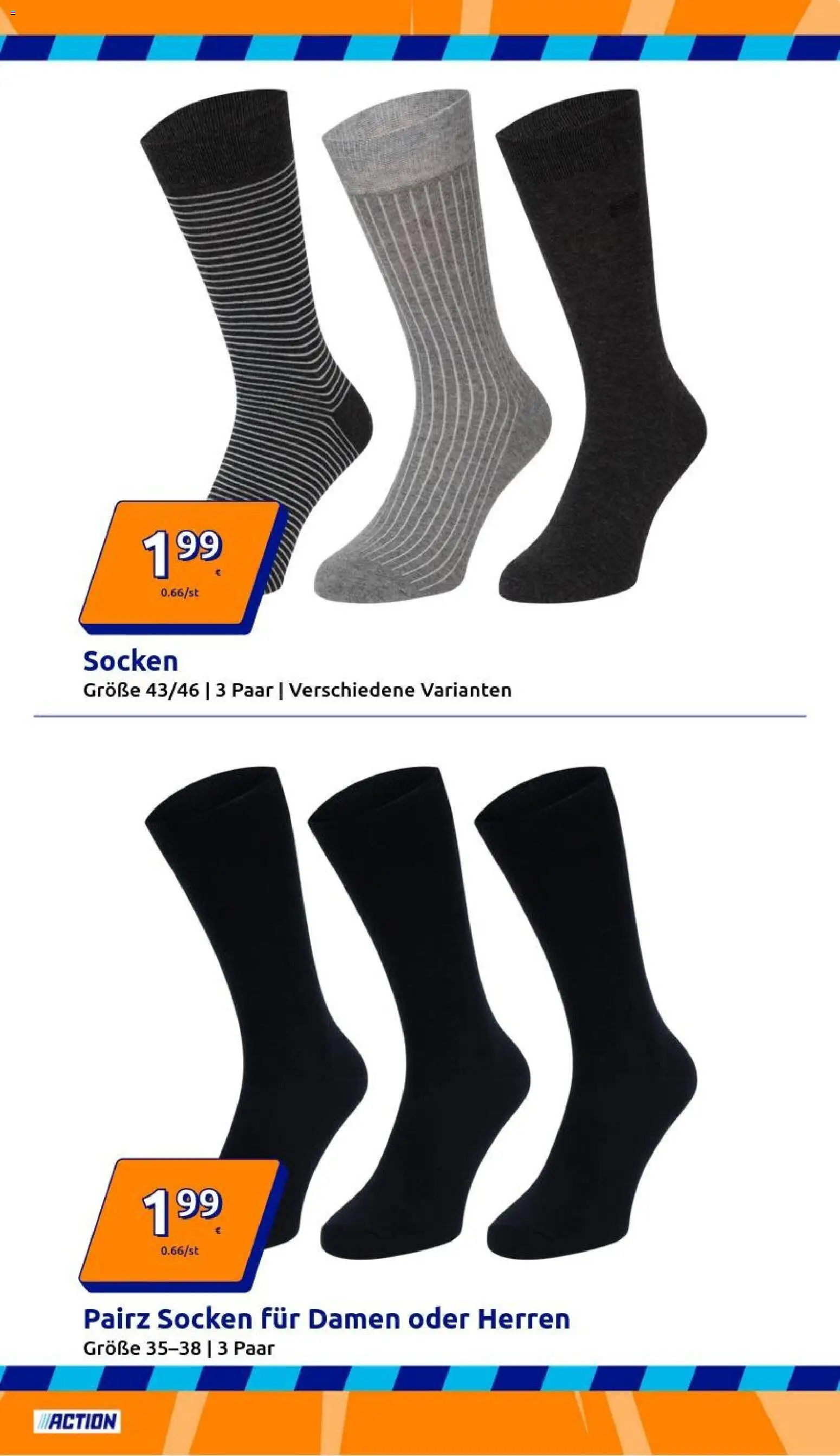 Action Flugblatt gültig ab 28.01.2026 | Seite: 11 | Produkte: Socken