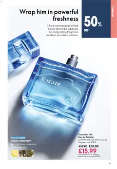 Preview of Oriflame - Offers valid from 03.12.2025 | Page: 51 | Products: Fragrance, Eau de toilette, Tea