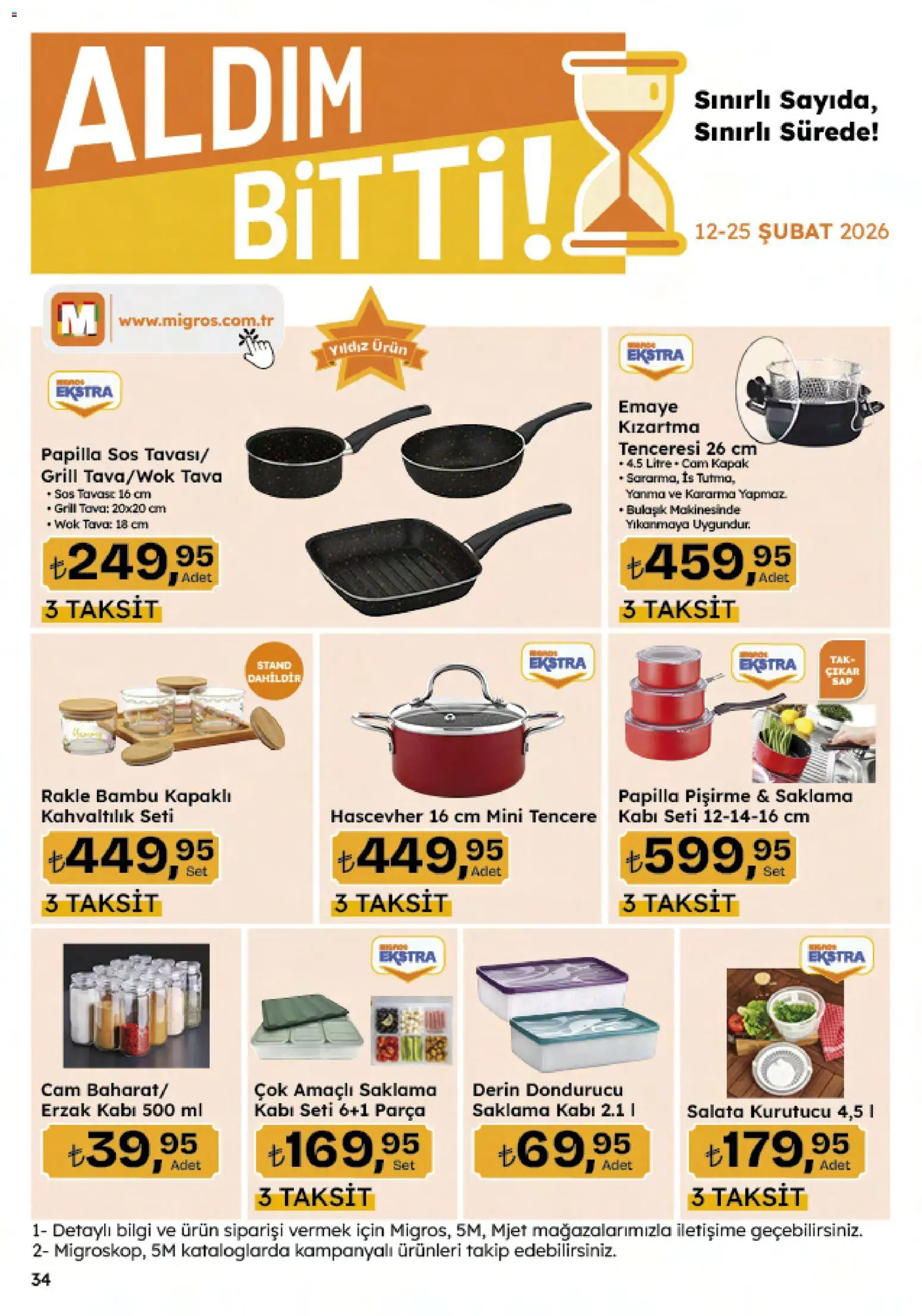 Migros Katalog - 5M Migroskop Dijital - 05.02.2026 tarihinden itibaren geçerlidir | Sayfa: 135 | Ürünler: Salata, Sos, Dondurucu, Kurutucu
