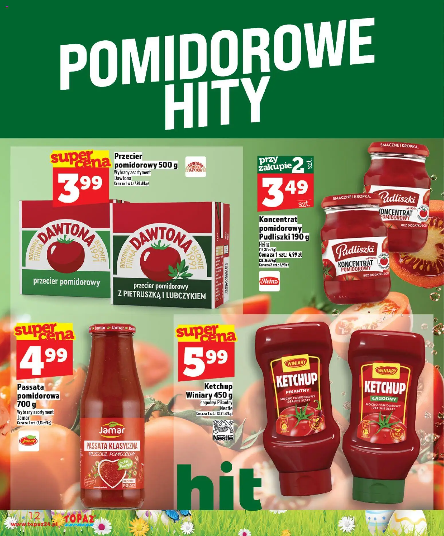 Topaz gazetka - Express od 19.03.2026 | Strona: 12