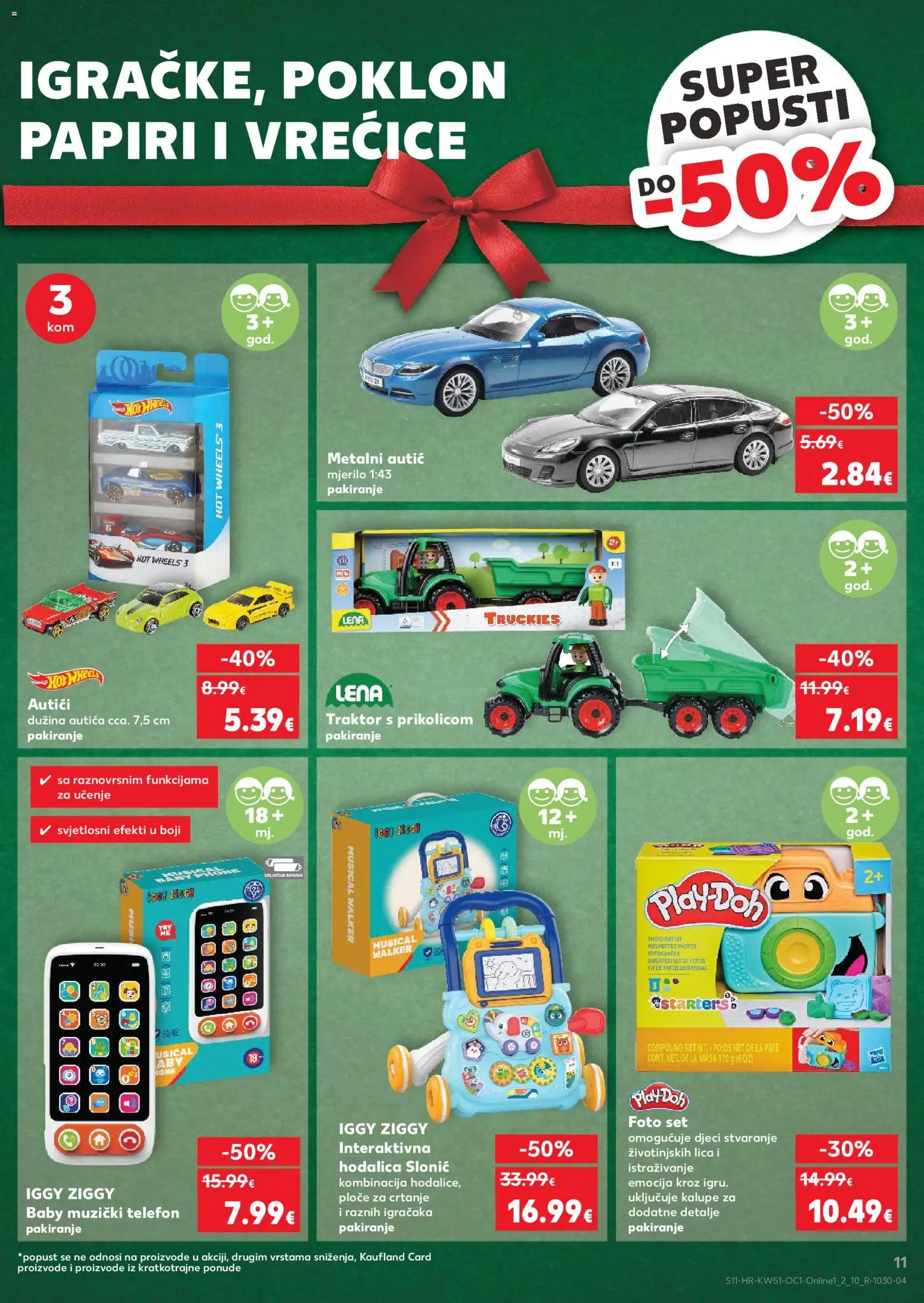 Kaufland katalog | vrijedi od 17.12.2025 | Stranica: 11 | Proizvodi: Telefon, Traktor