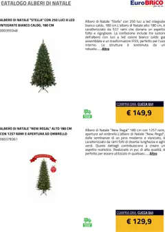 Anteprima del volantino Eurobrico Alberi di Natale catalogo valido a partire dal 23.07.2025 | Pagina: 12