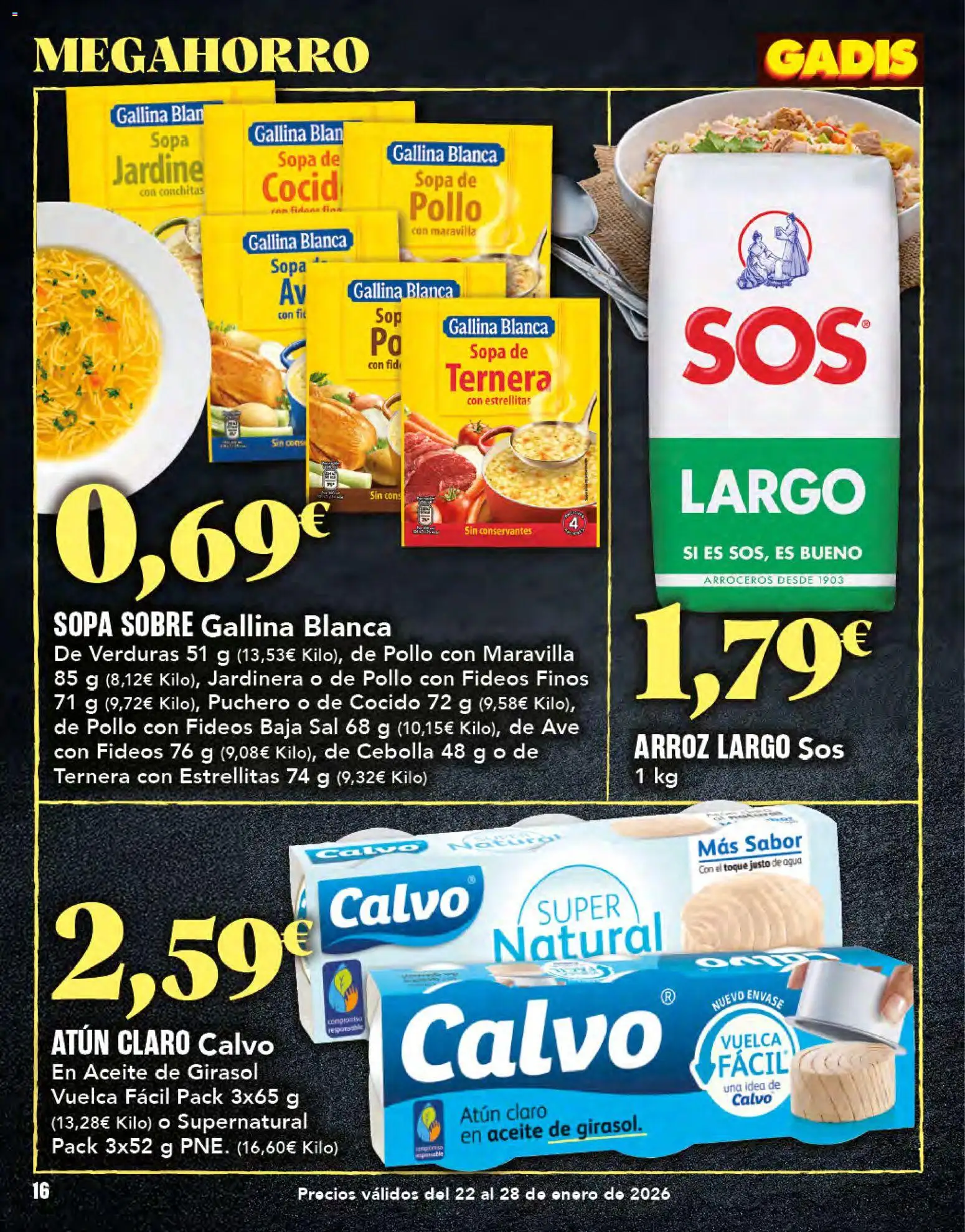 Gadis - folleto │ válido desde el 22.01.2026 | Página: 16