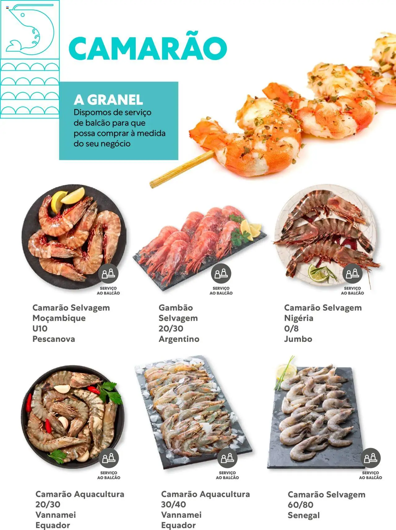 Recheio - Congelados do Mar e da Terra │ válido de 14.07.2025 | Página: 5 | Produtos: Camarão