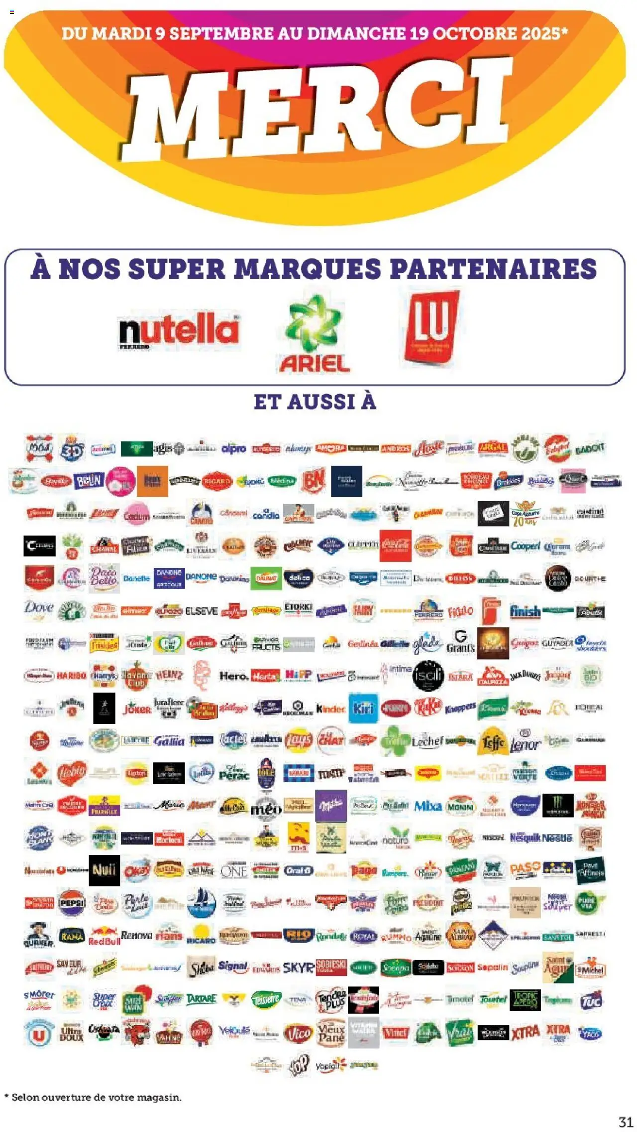  | Page: 31 | Produits: Ricard, Badoit, Fairy, Porte