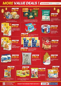 Preview of KM Trading - Ramadan smart bazaar valid from 12.02.2026 | Page: 8 | Products: Vajcia, Čokoláda, Έπιπλο κουζίνας, Банани