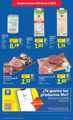 Lidl - Islas canarias  │ válido desde el 04.08.2025 | Página: 15 | Productos: Manzana, Bebida de avena, Bebida de soja, Σοκολατούχο γάλα