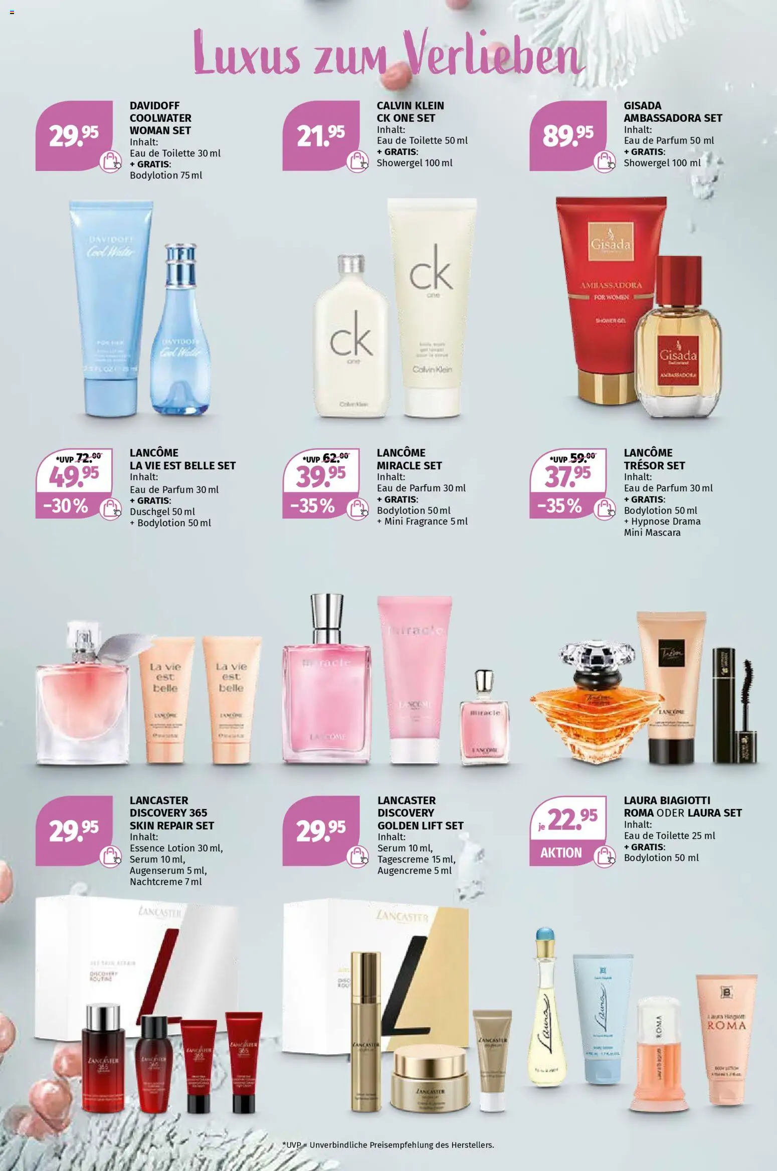 Müller Beauty Highlights – gültig ab 10.11.2025 | Seite: 2 | Produkte: Toilette, Parfüm, Eau de Toilette, Duschgel
