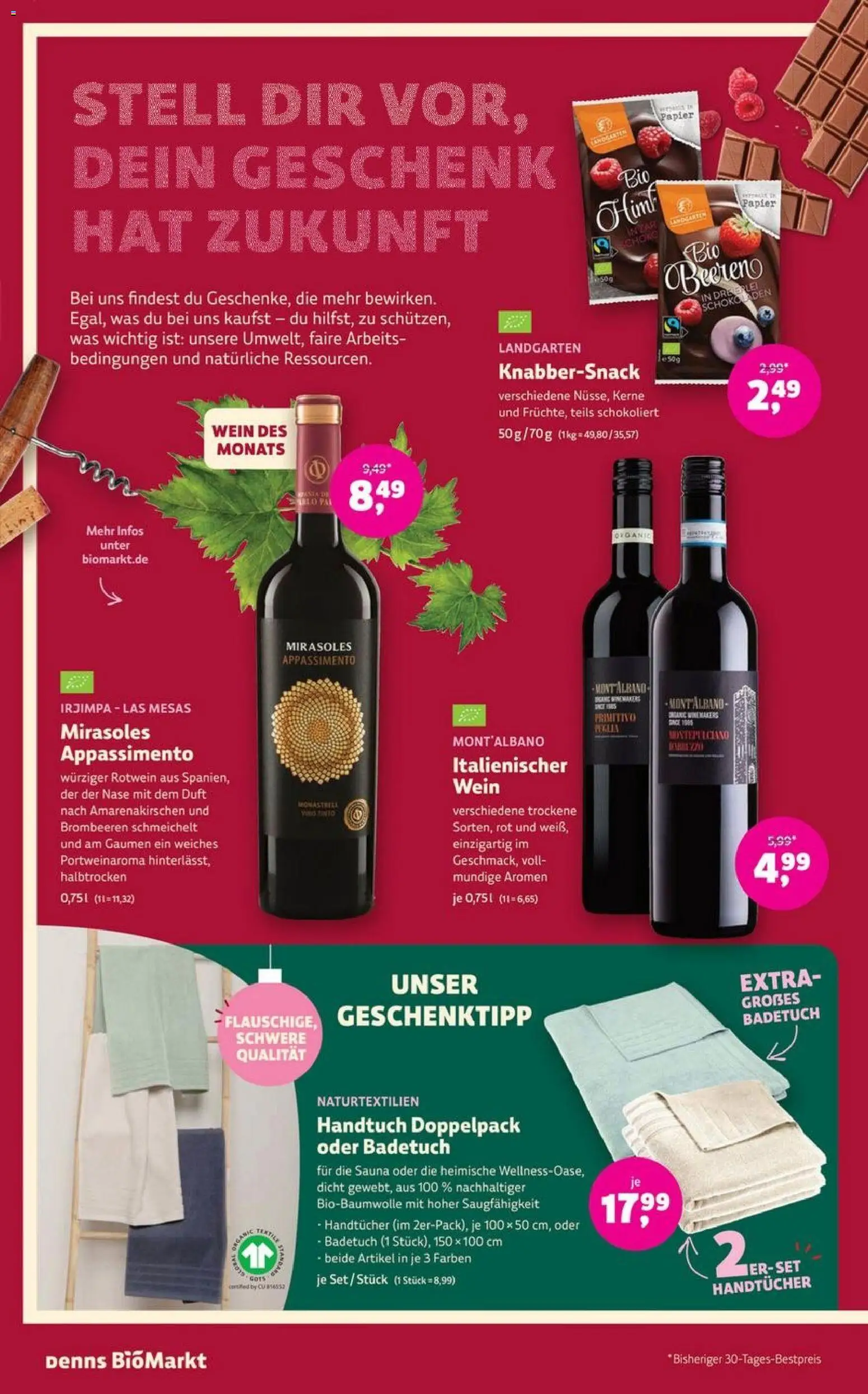 Denns BioMarkt Angebote – gültig ab 17.12.2025 | Seite: 12 | Produkte: Rotwein, Duft, Wein