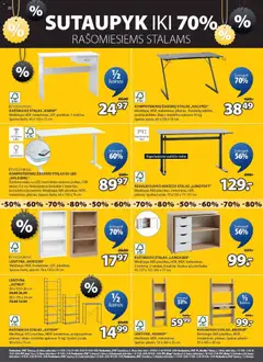 JYSK leidinys galioja nuo 20.01.2026 | Puslapis: 22 | Prekių: Lentyna, Stalas, Baterija, USB