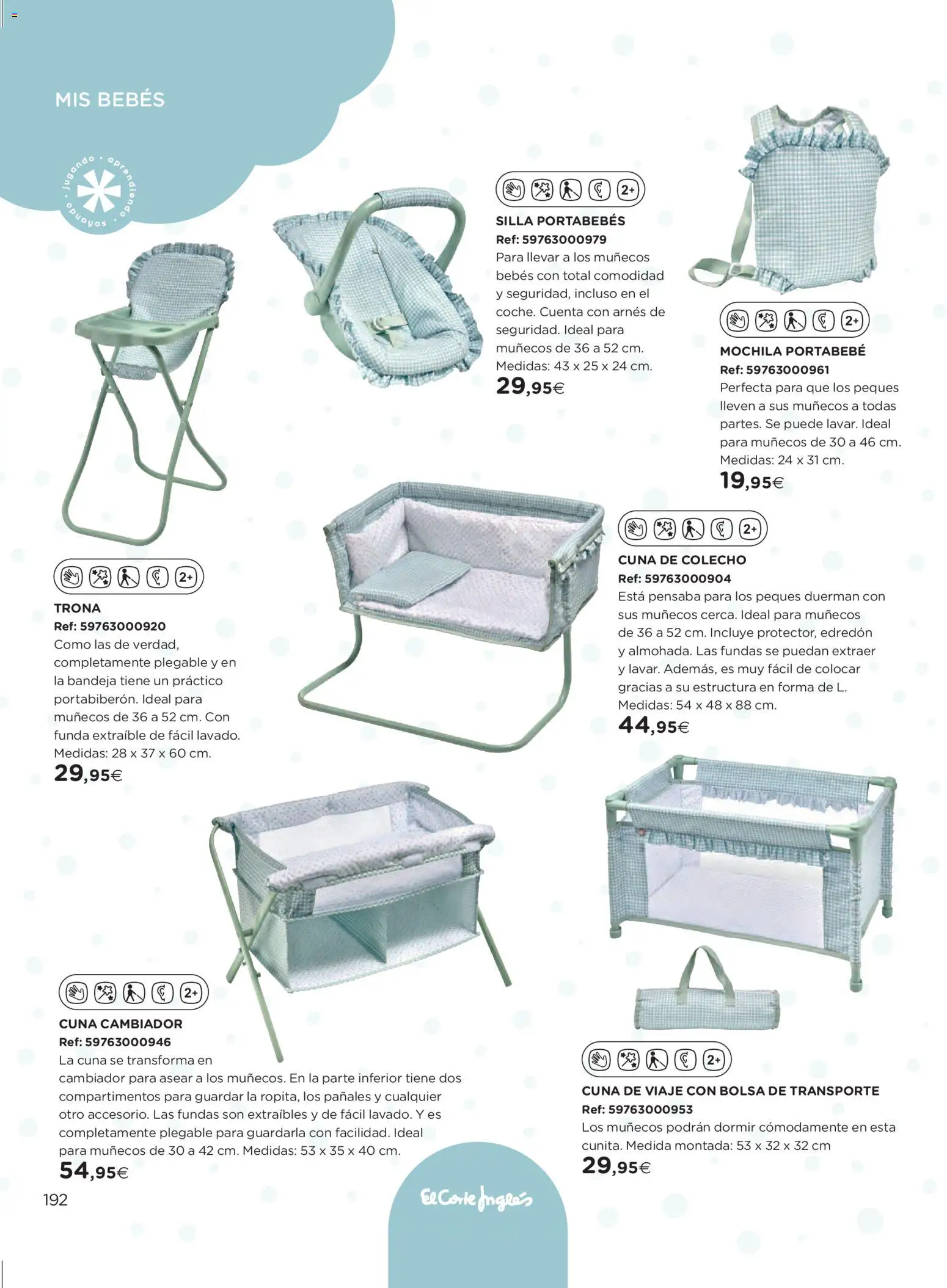 El Corte Inglés ofertas │ válido desde el 27.10.2025 | Página: 192 | Productos: Edredón, Funda, Bandeja, Cuna