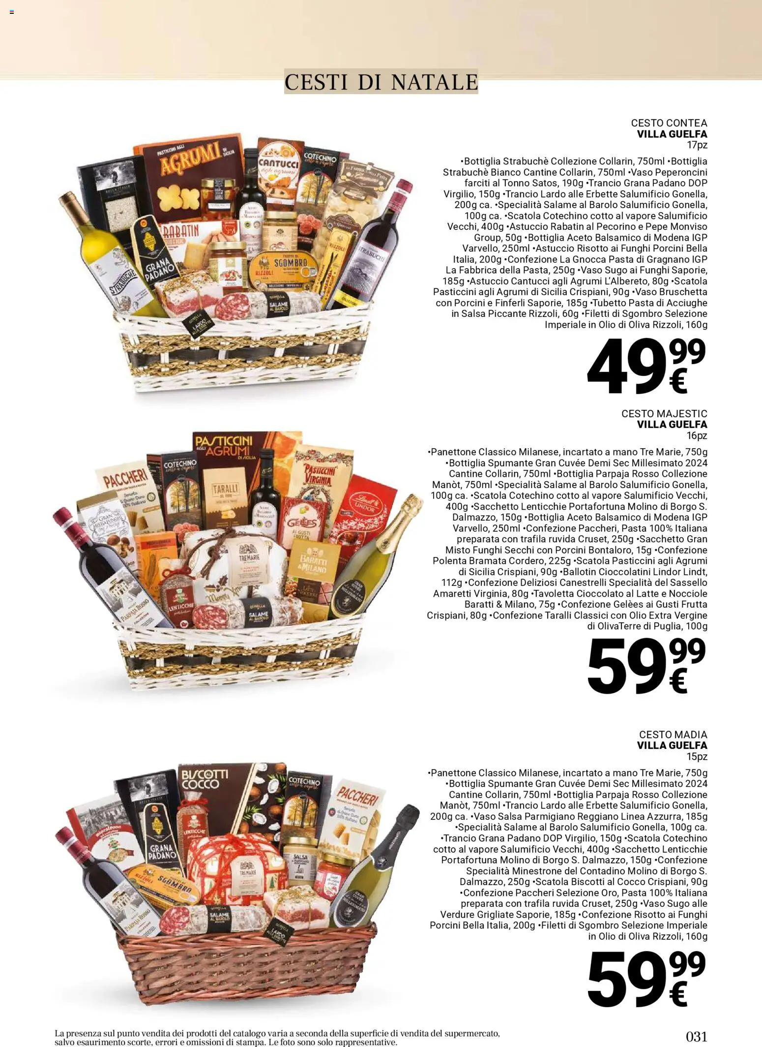 Volantino Gulliver del 17.11.2025 | Pagina: 31 | Prodotti: Cioccolato, Salsa, Agrumi, Panettone