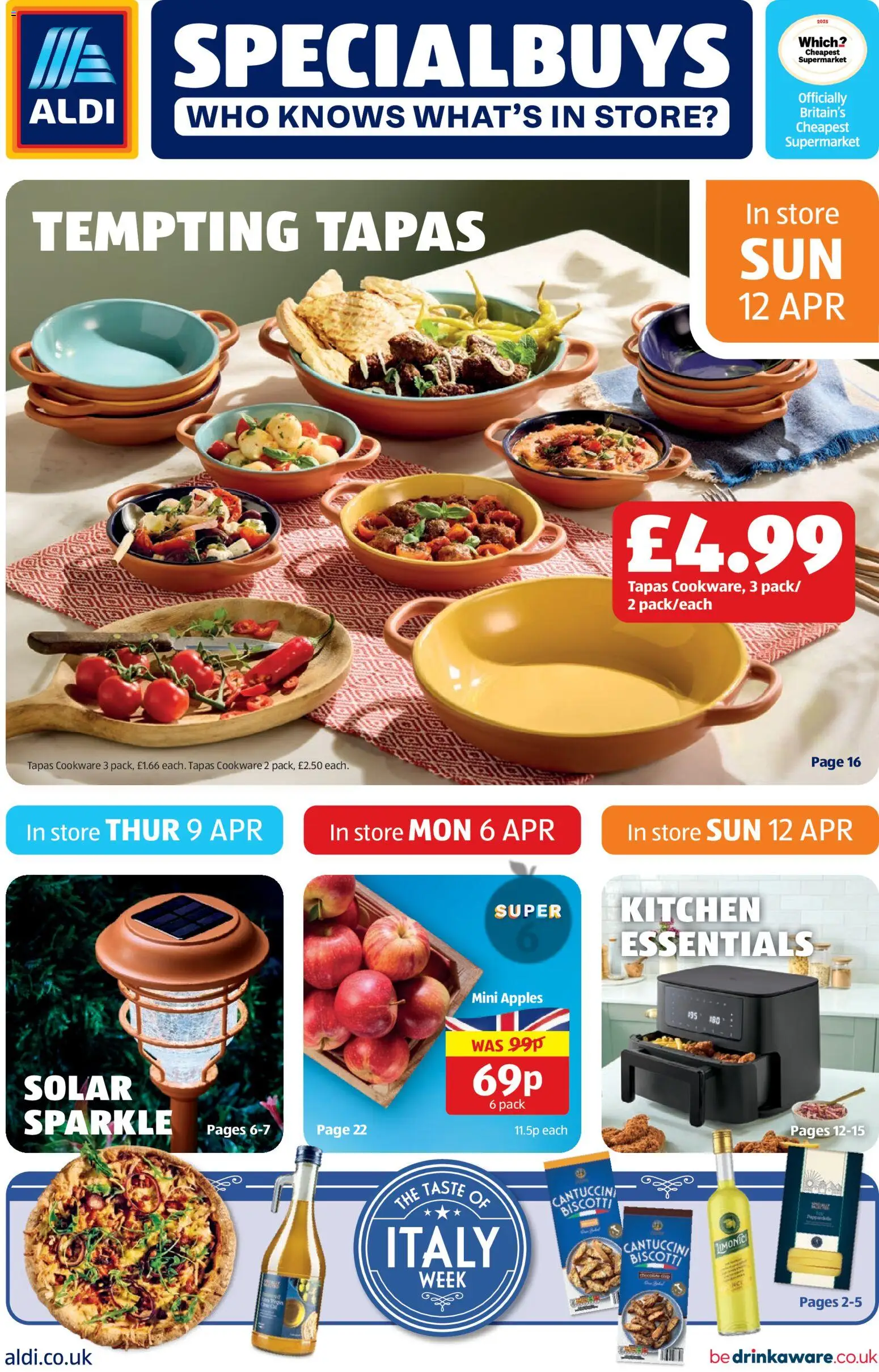 {H1} | Page: 1 | Products: Kitchen, Tapas, Apples