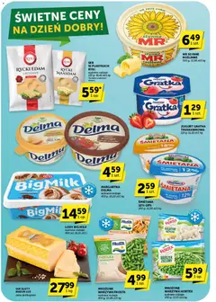 Pogląd oferty "Euro Sklep Gazetka" - ważna od 19.02.2026 | Strona: 16 | Produkty: Groszek, Kalafior, Margaryna, Warzywa